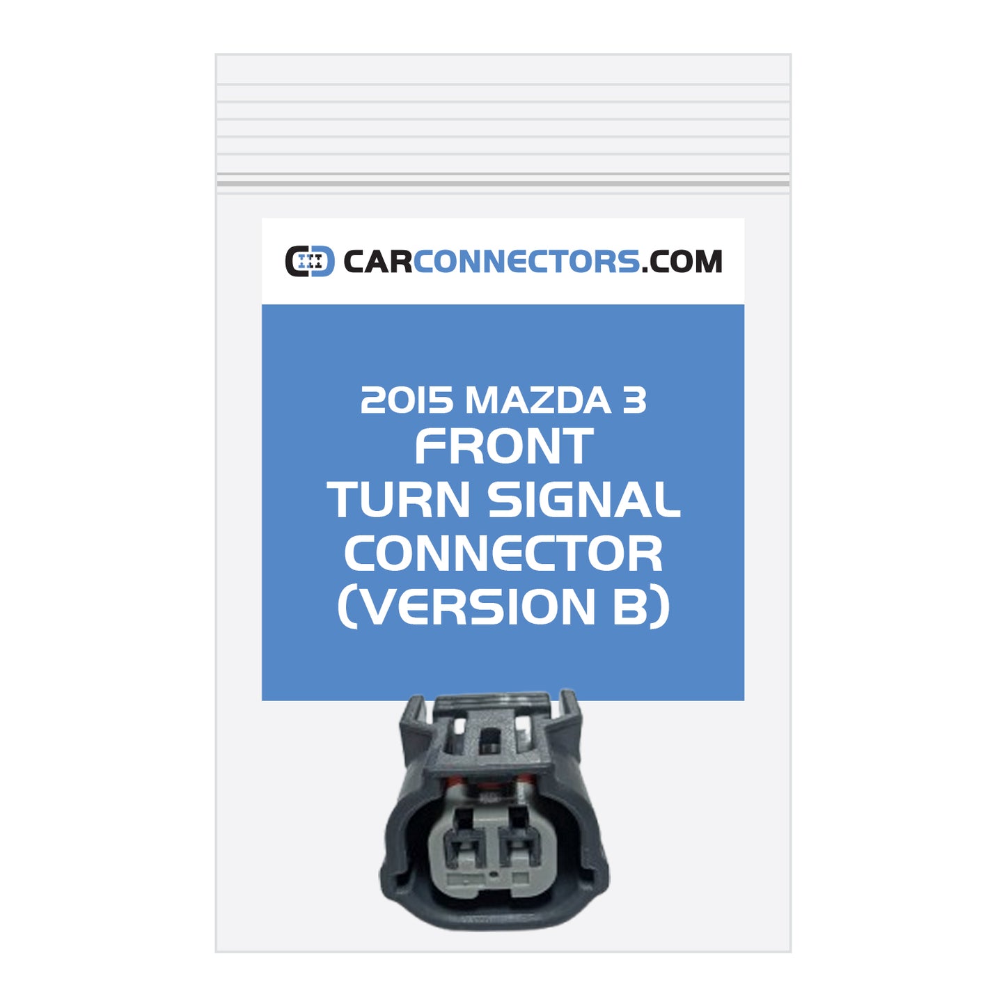 Front Turn Signal (Version B) Connector for 2015 Mazda 3