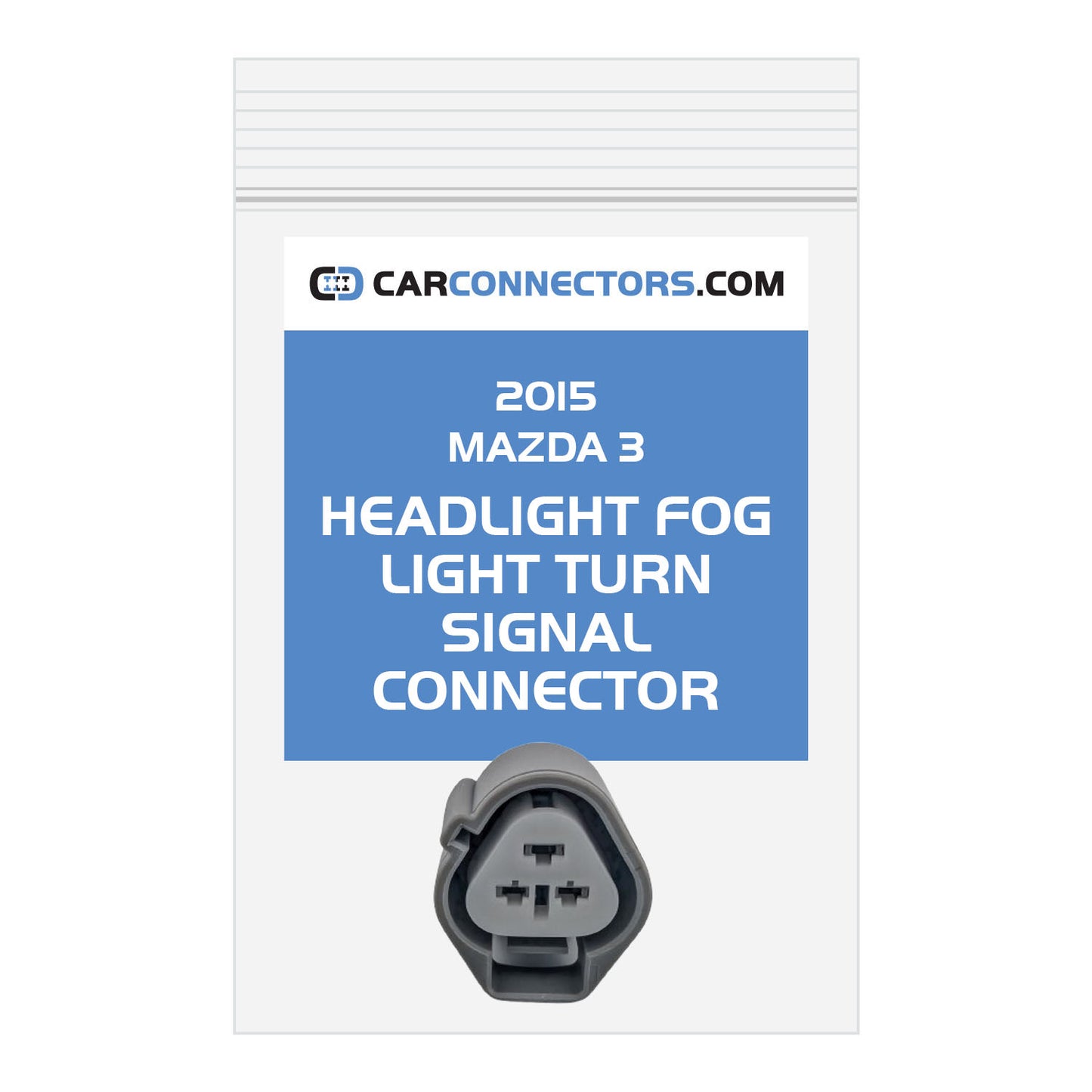 Headlight Fog Light Turn Signal Connector for 2015 Mazda 3