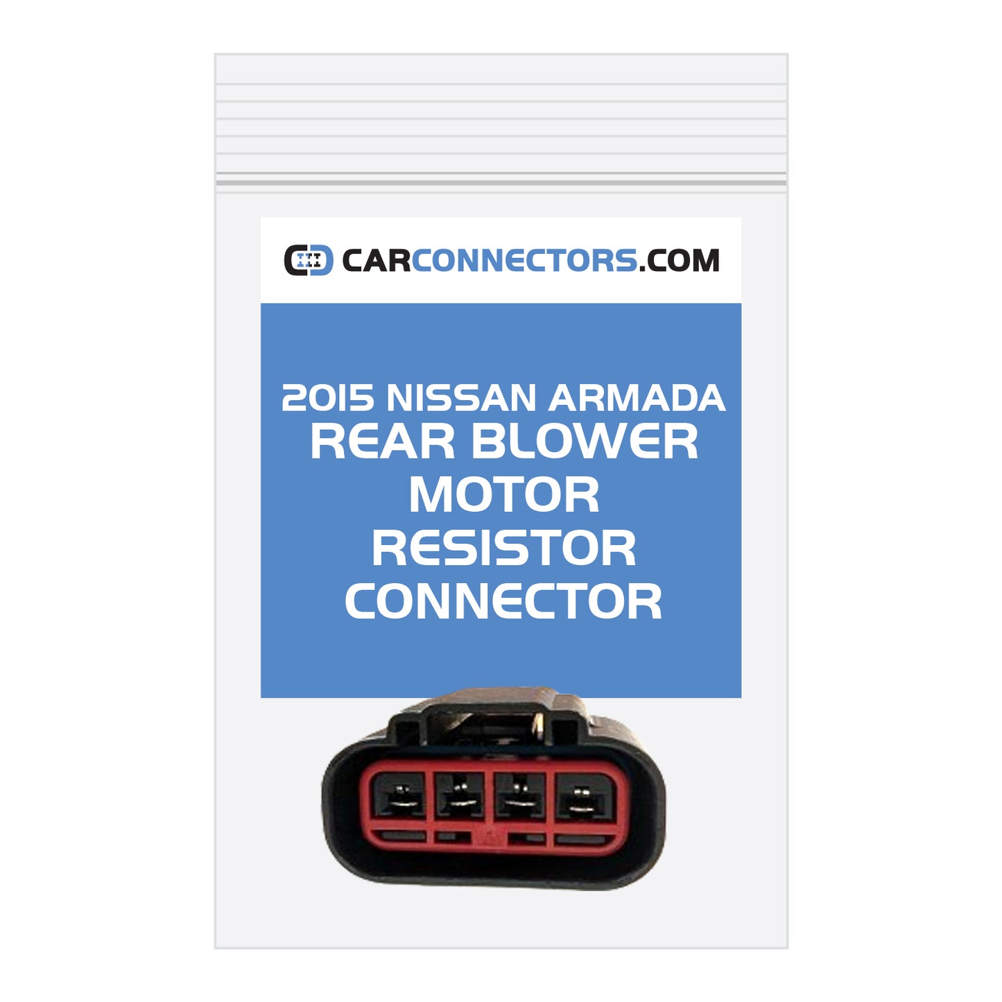 Rear Blower Motor Resistor Connector for 2015 Nissan Armada