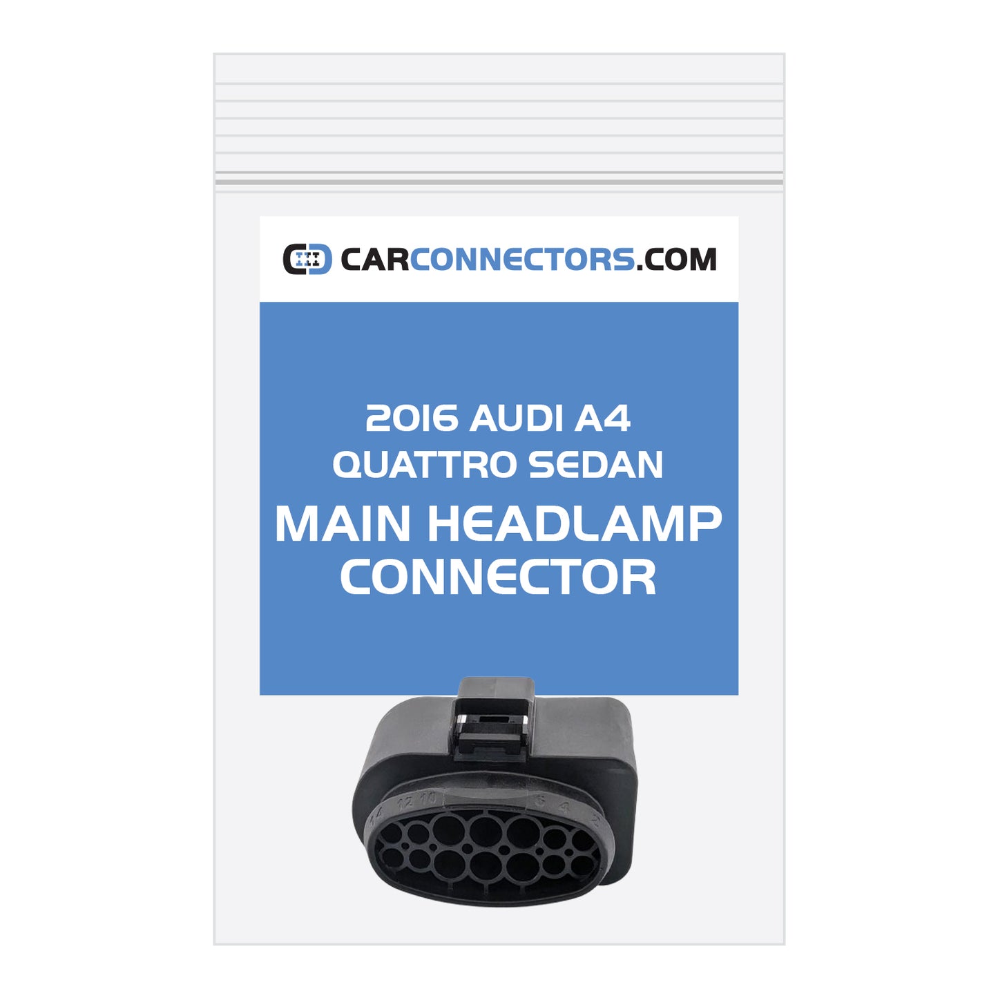 Main Headlamp Connector for 2016 Audi A4 Quattro Sedan