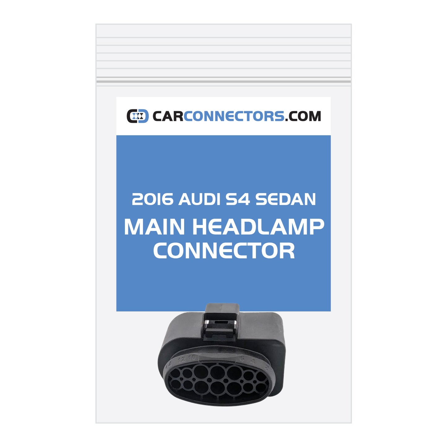 Main Headlamp Connector for 2016 Audi S4 Sedan