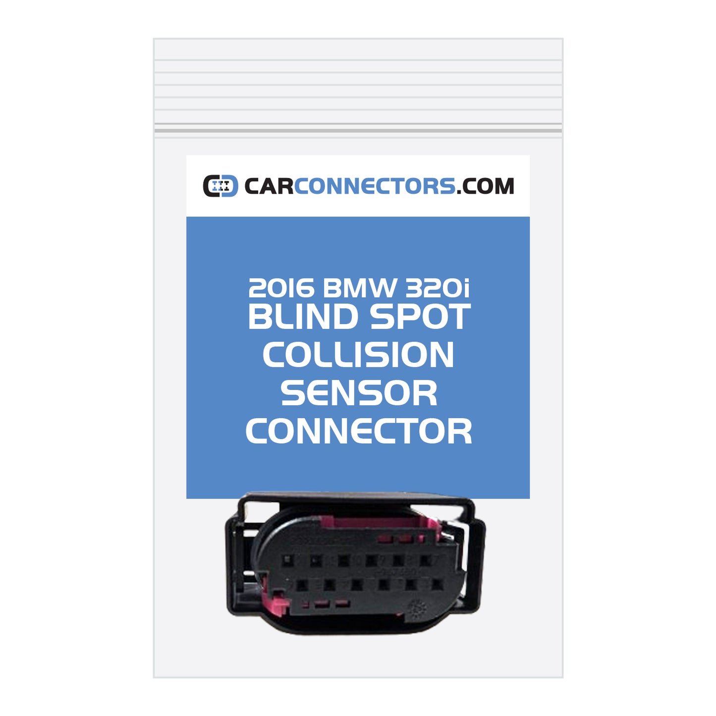 Blind Spot Collision Sensor Connector for 2016 BMW 320i