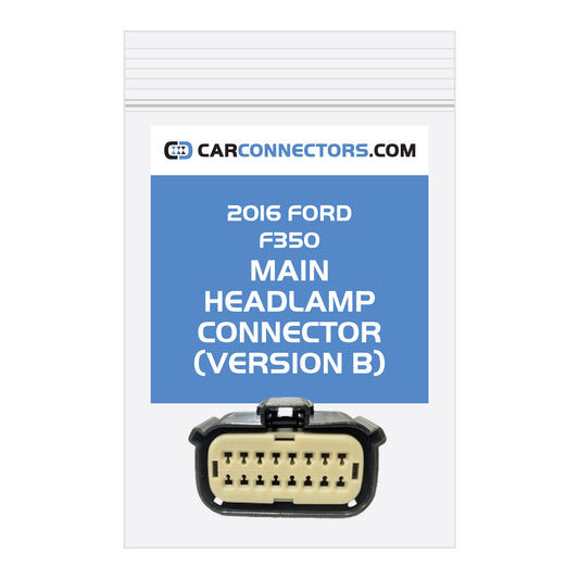 Main Headlamp (Version B) Connector for 2016 Ford F350