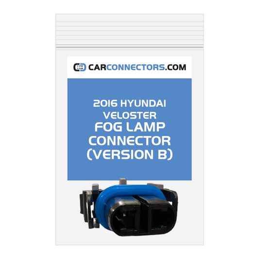 Fog Lamp (Version B) Connector for 2016 Hyundai Veloster