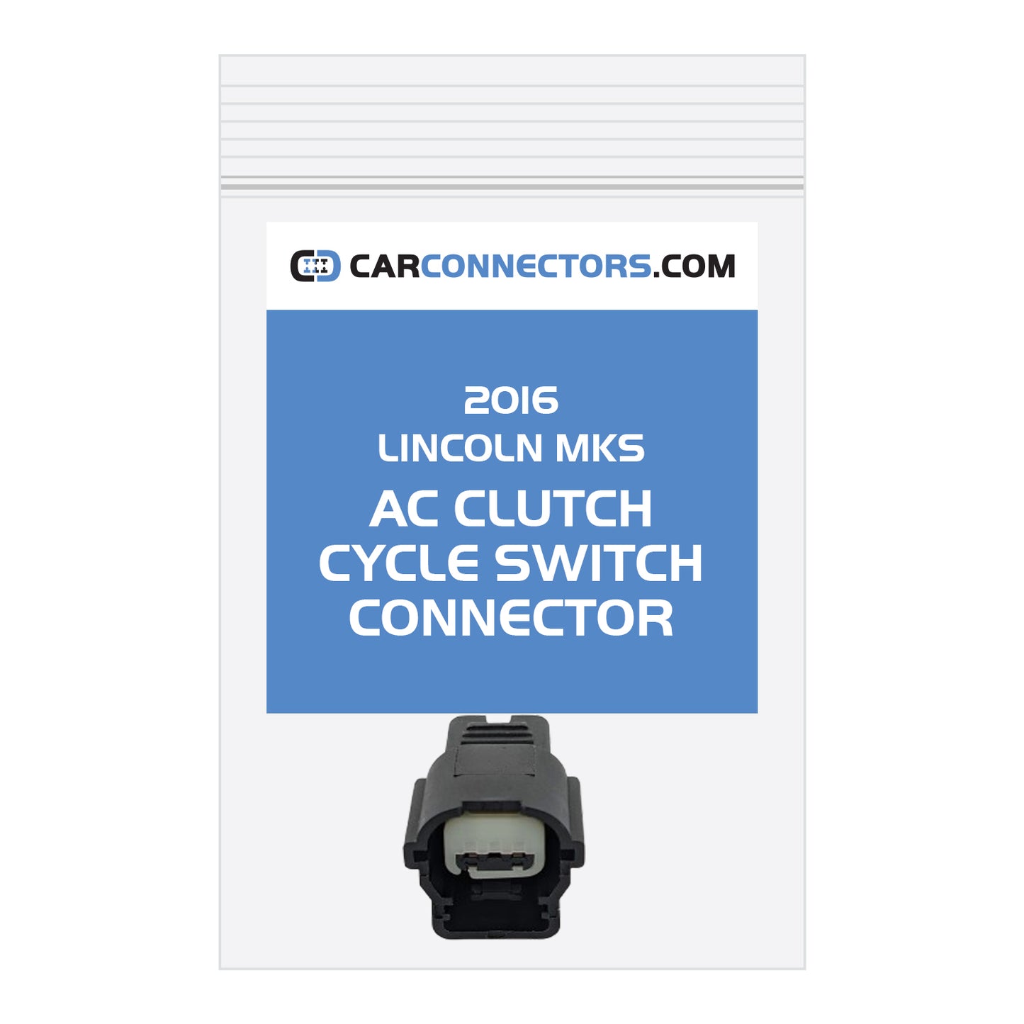 AC Clutch Cycle Switch Connector for 2016 Lincoln MKS