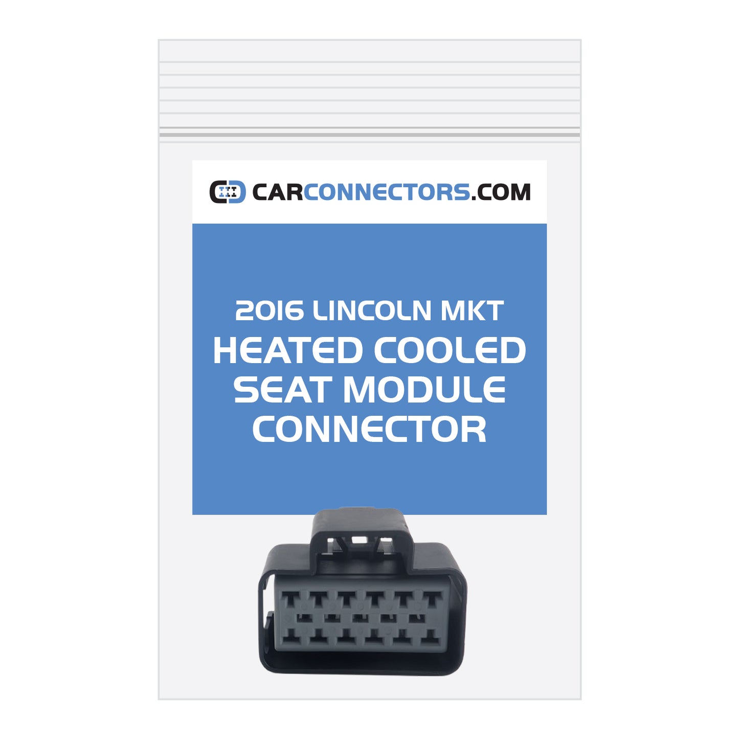 Heated Cooled Seat Module Connector for 2016 Lincoln MKT