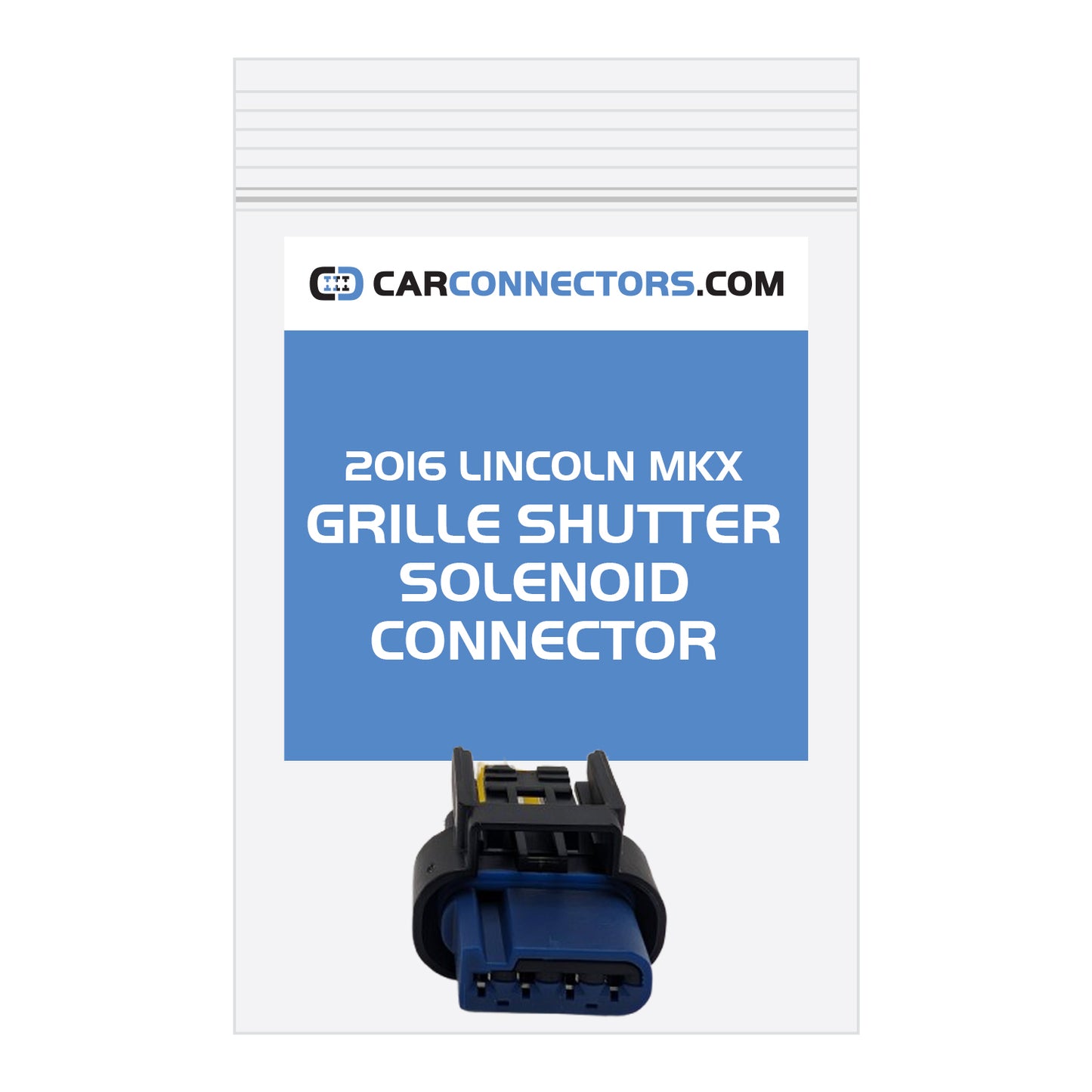 Grille Shutter Solenoid Connector for 2016 Lincoln MKX