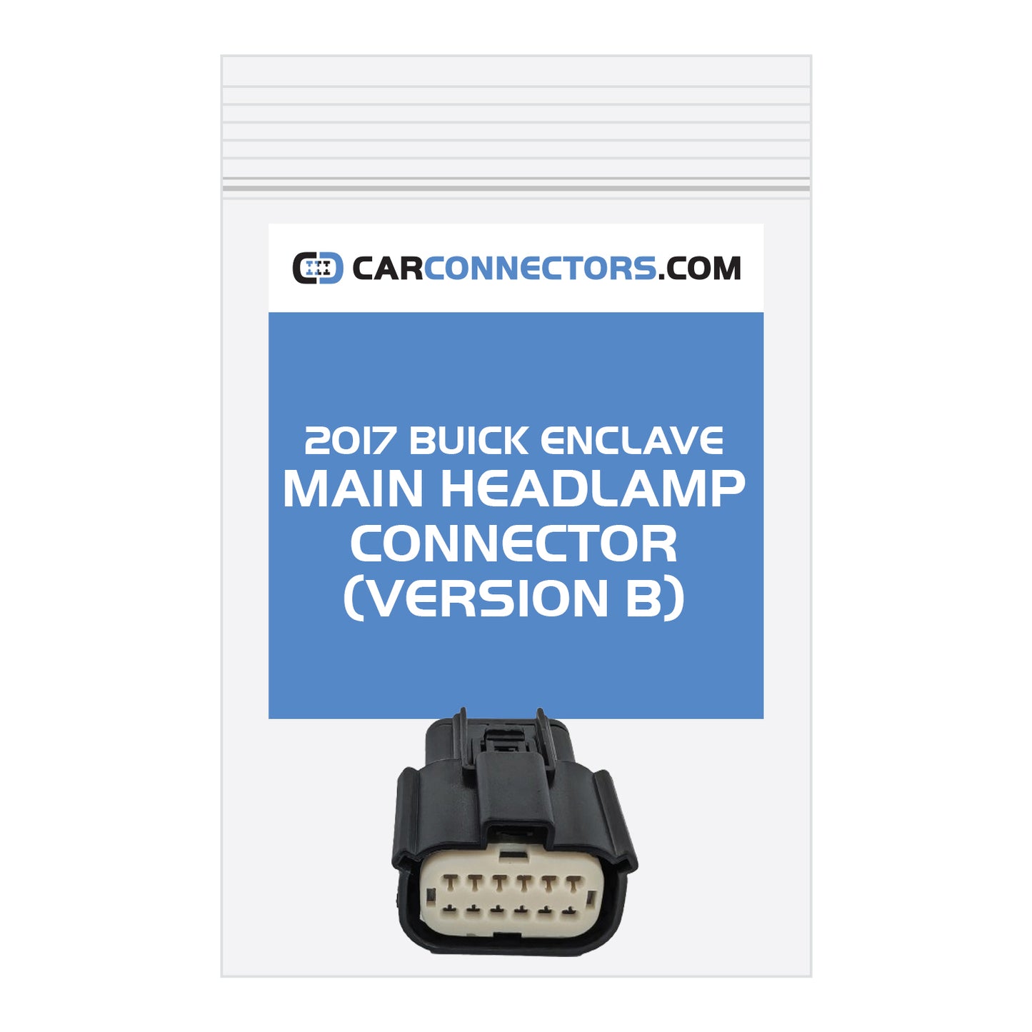 Main Headlamp (Version B) Connector for 2017 Buick Enclave