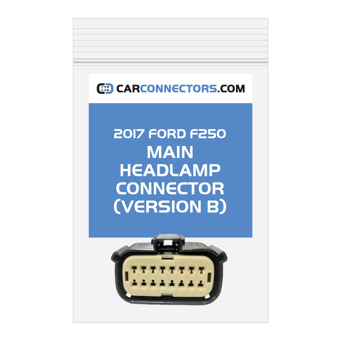 Main Headlamp (Version B) Connector for 2017 Ford F250