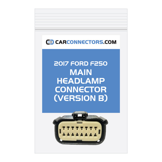 Main Headlamp (Version B) Connector for 2017 Ford F250