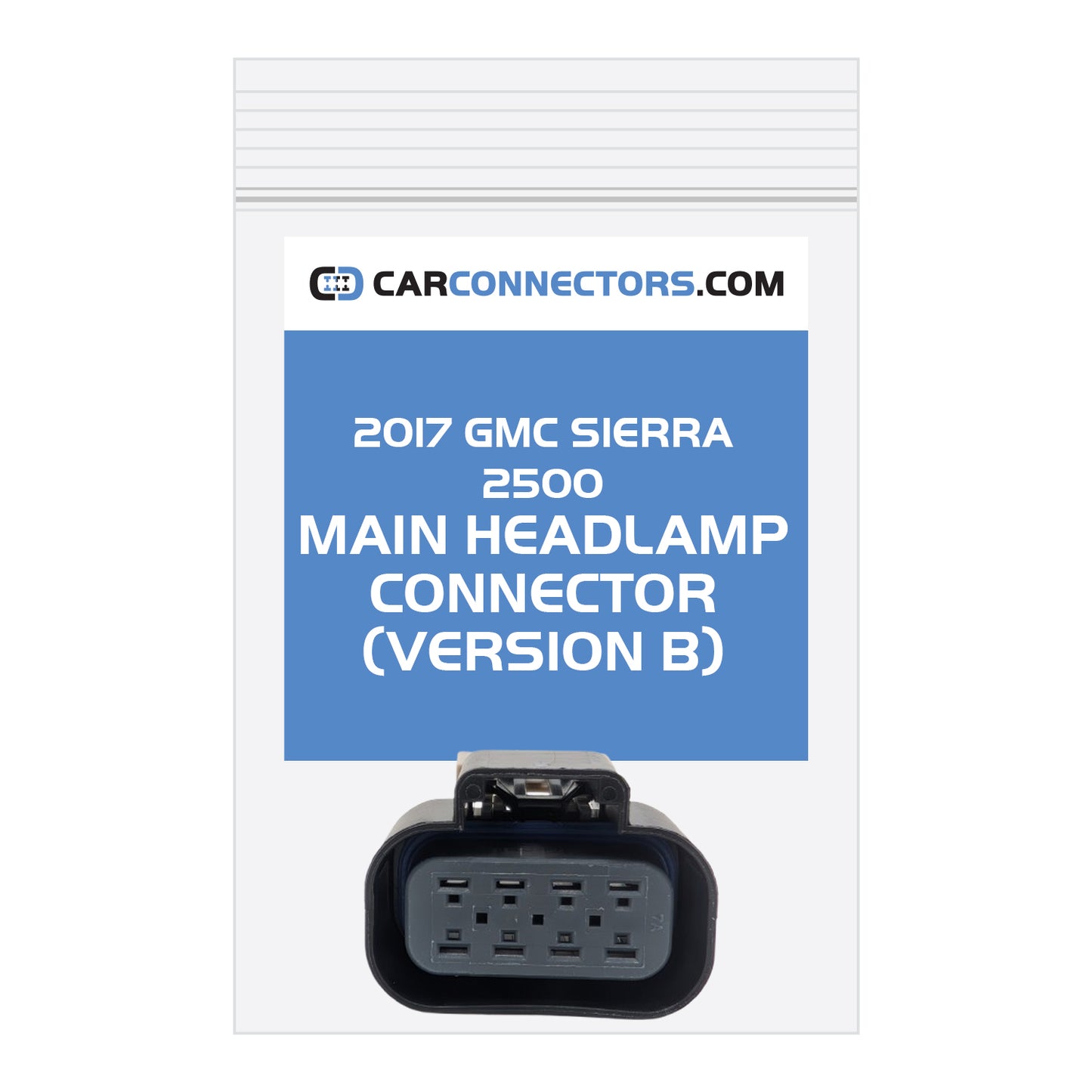 Main Headlamp (Version B) Connector for 2017 GMC Sierra 2500