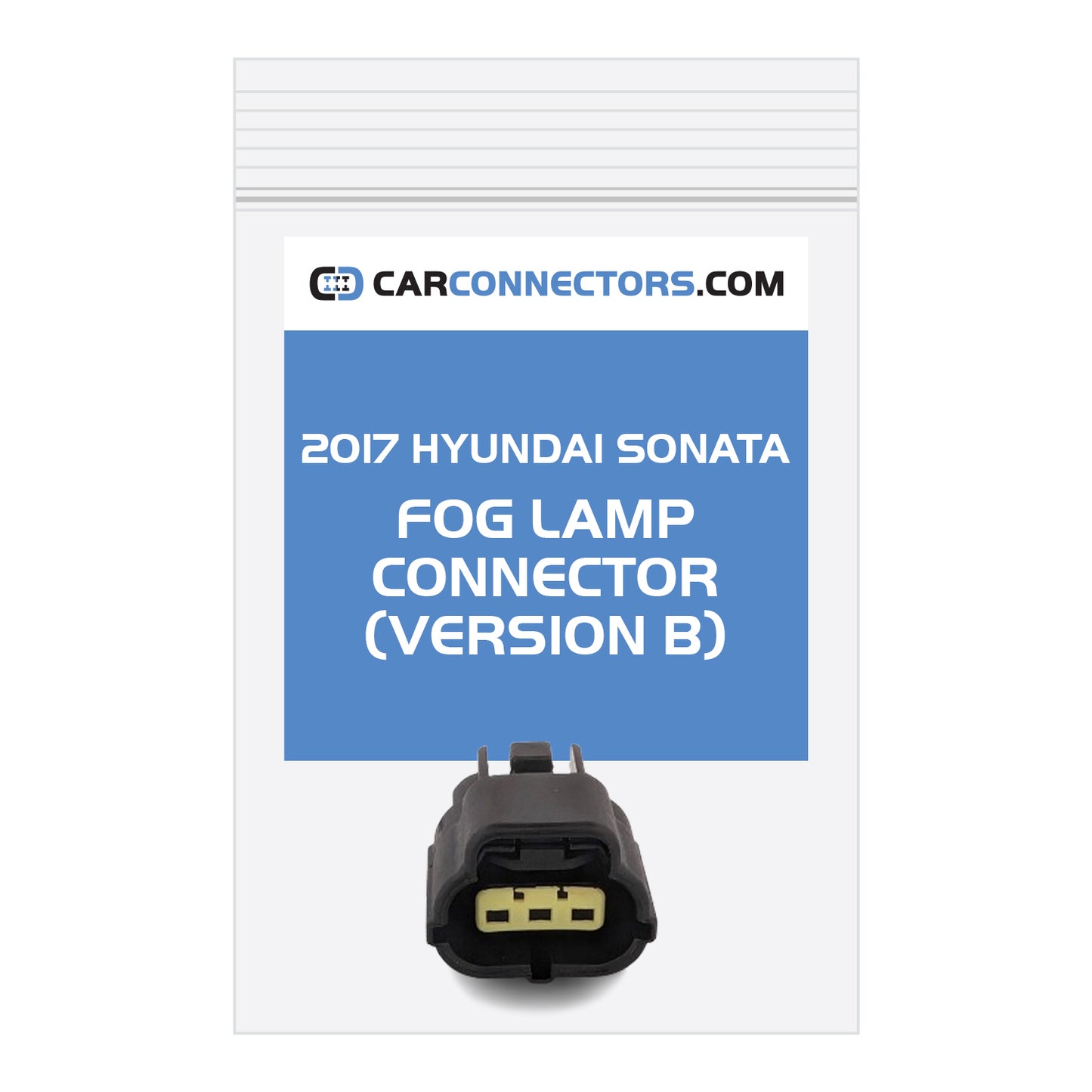 Fog Lamp (Version B) Connector for 2017 Hyundai Sonata