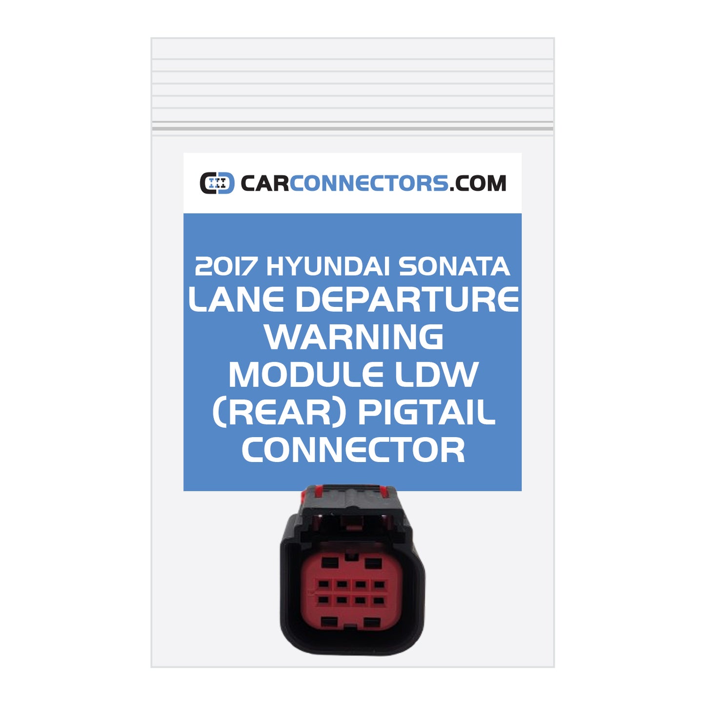 Lane Departure Warning Module LDW (REAR) Pigtail Connector for 2017 Hyundai Sonata