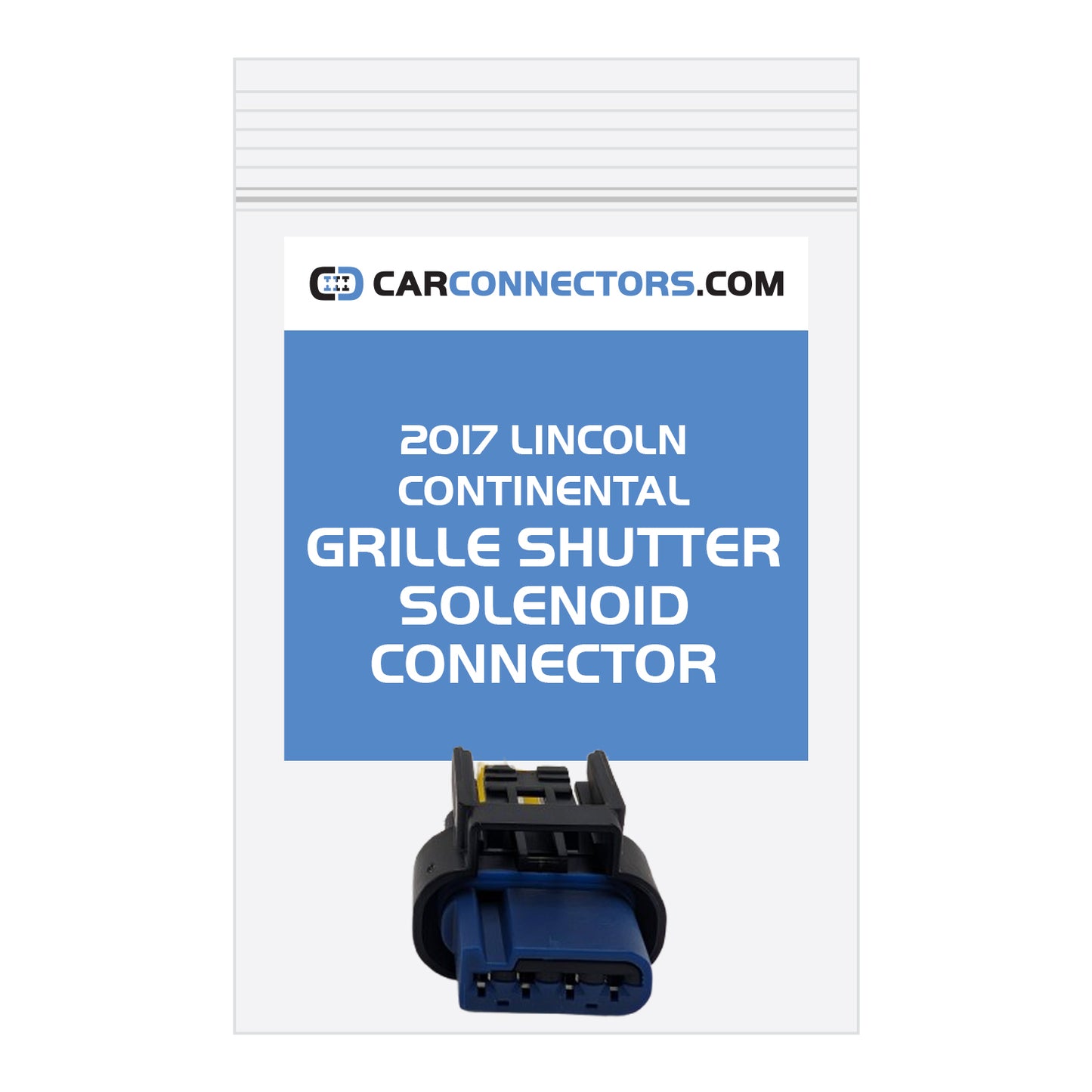 Grille Shutter Solenoid Connector for 2017 Lincoln Continental