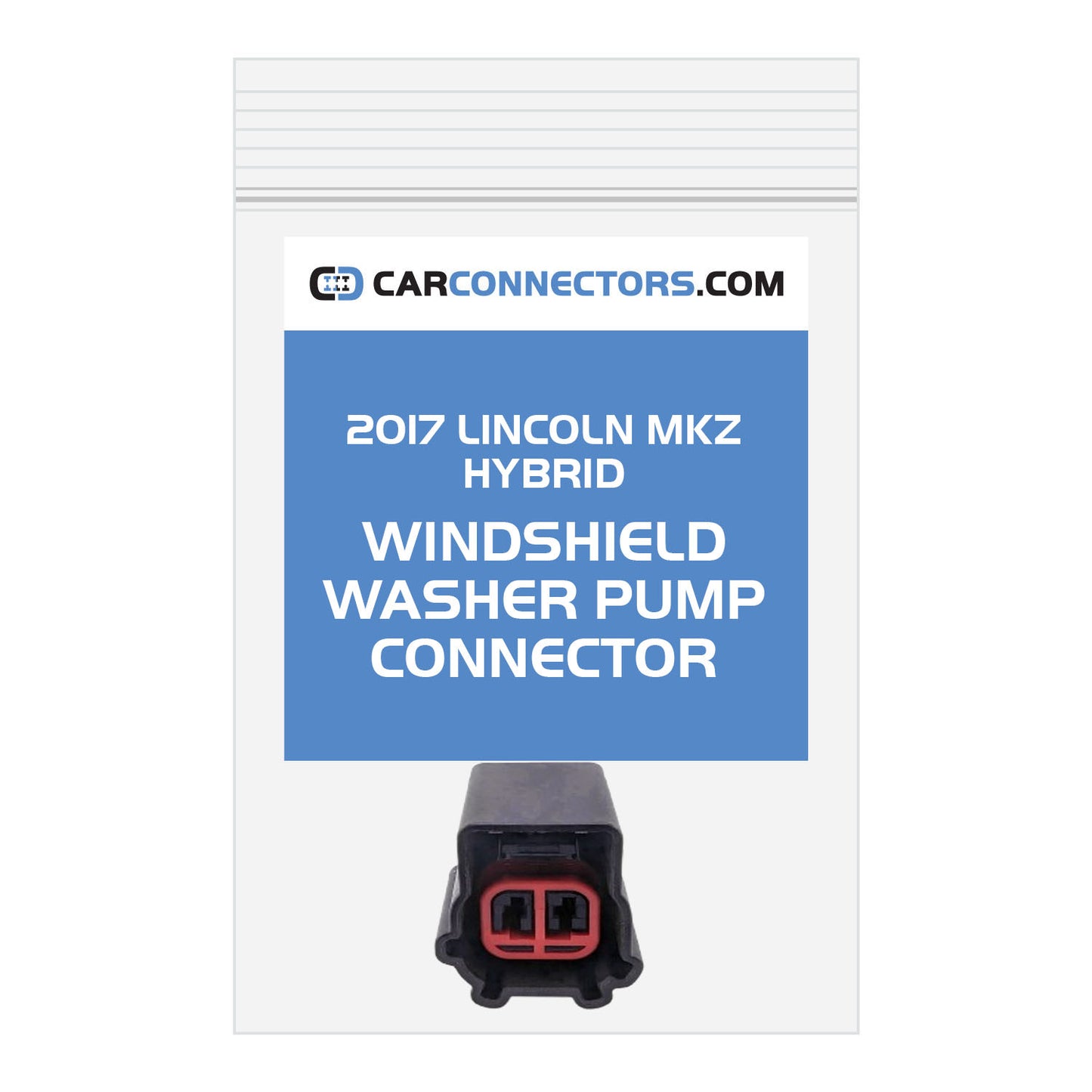 Windshield Washer Pump Connector for 2017 Lincoln MKZ Hybrid