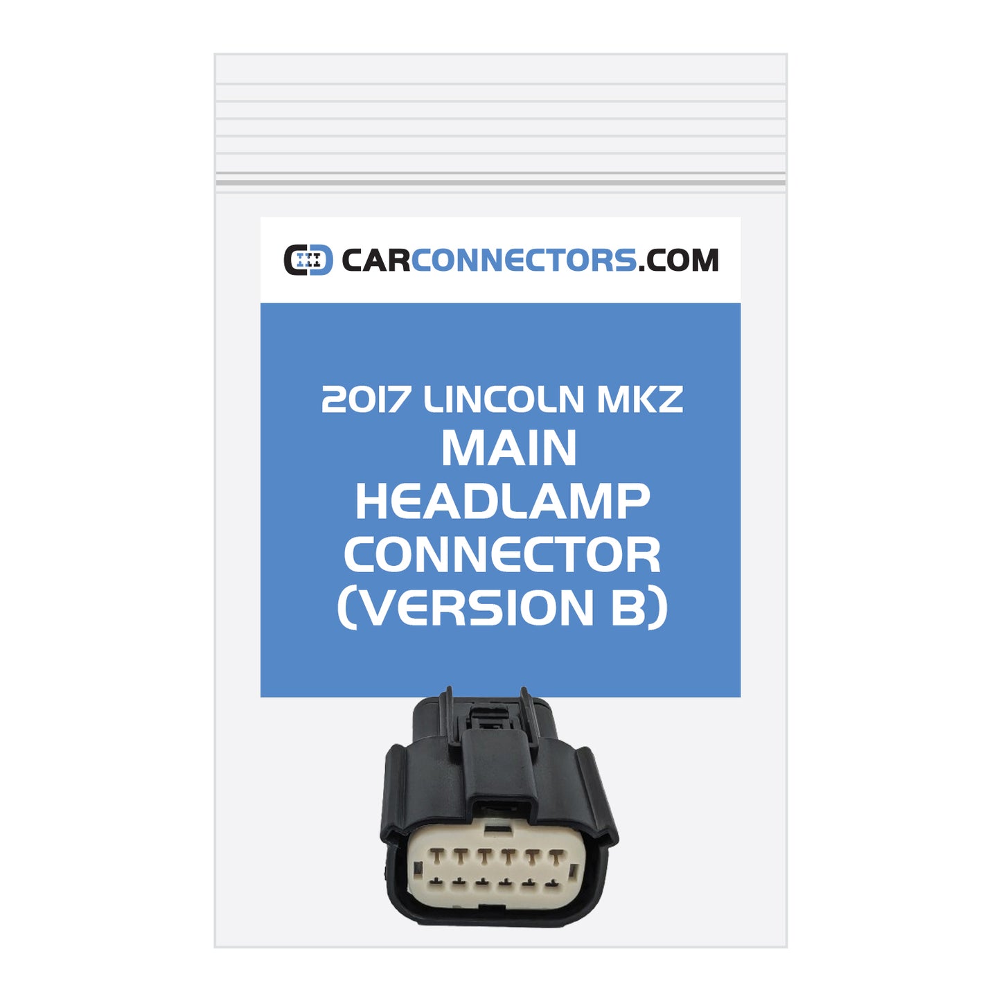 Main Headlamp (Version B) Connector for 2017 Lincoln MKZ