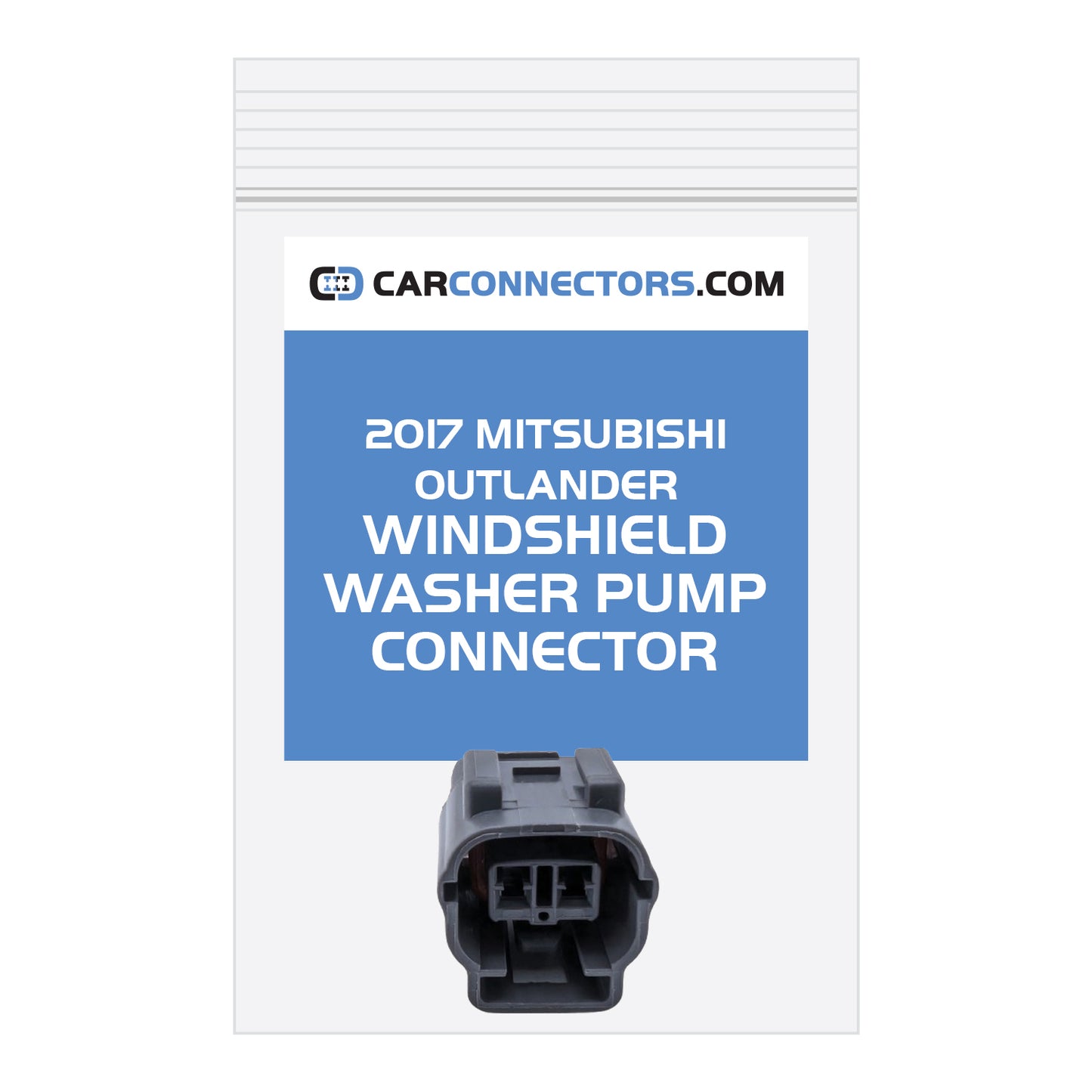 Windshield Washer Pump Connector for 2017 Mitsubishi Outlander