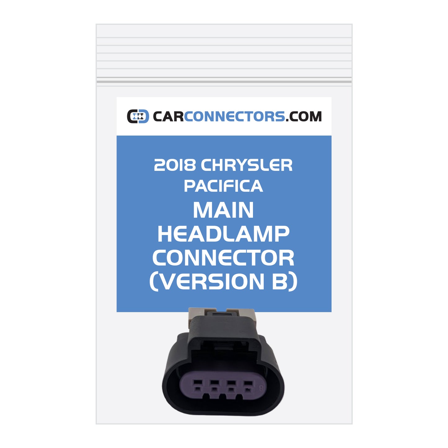 Main Headlamp (Version B) Connector for 2018 Chrysler Pacifica