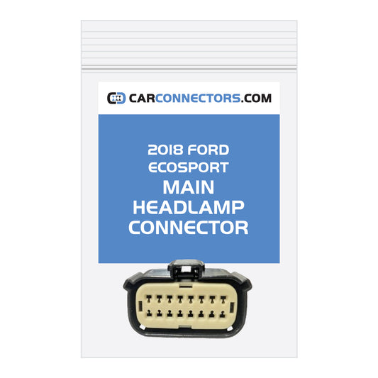 Main Headlamp Connector for 2018 Ford EcoSport