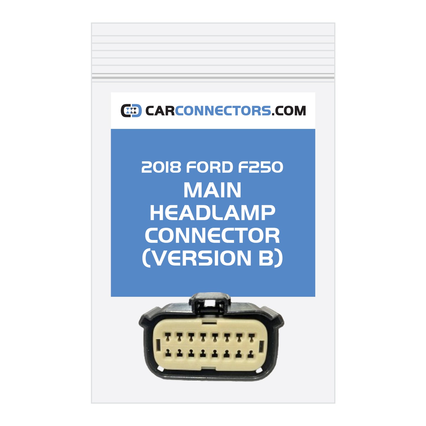 Main Headlamp (Version B) Connector for 2018 Ford F250