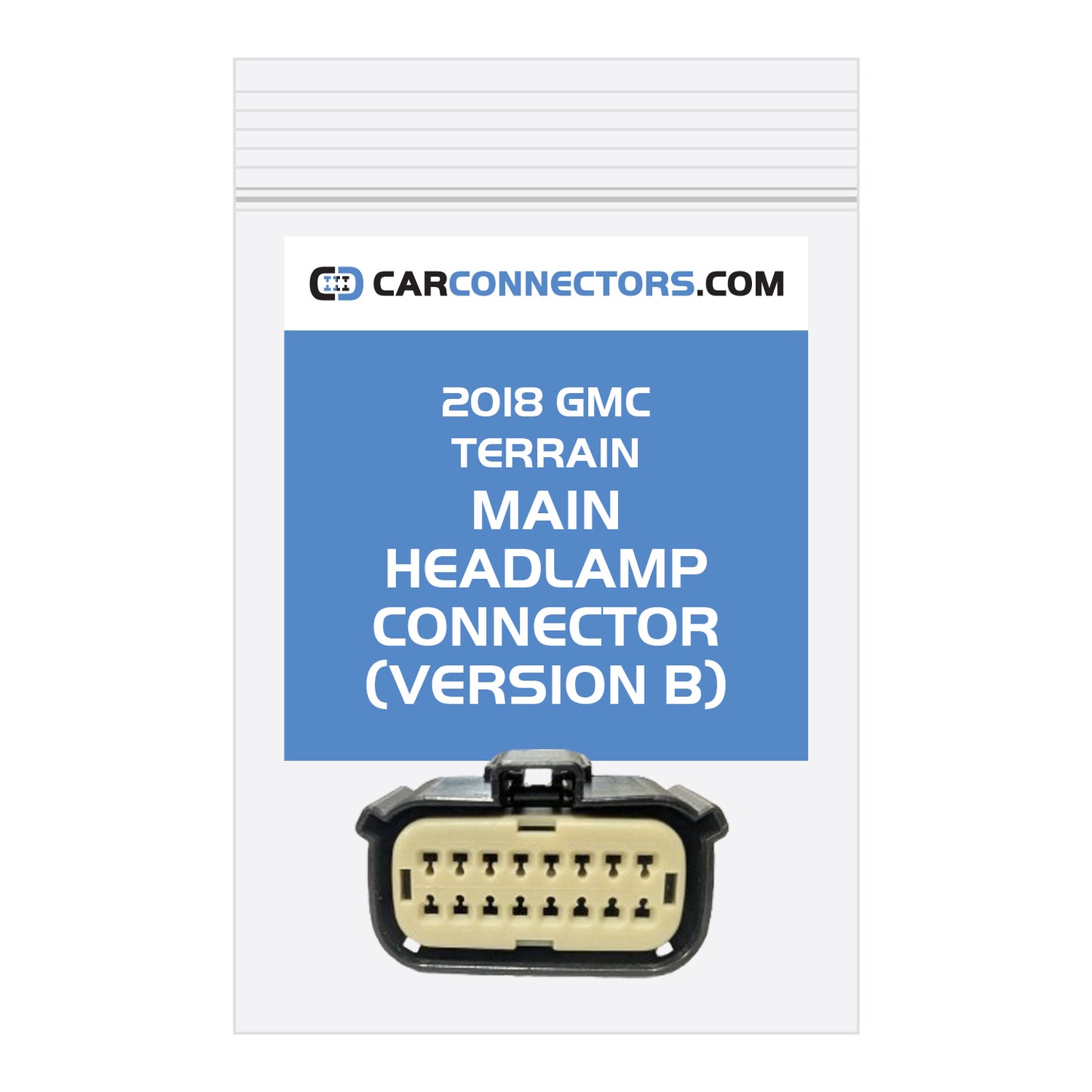 Main Headlamp (Version B) Connector for 2018 GMC Terrain