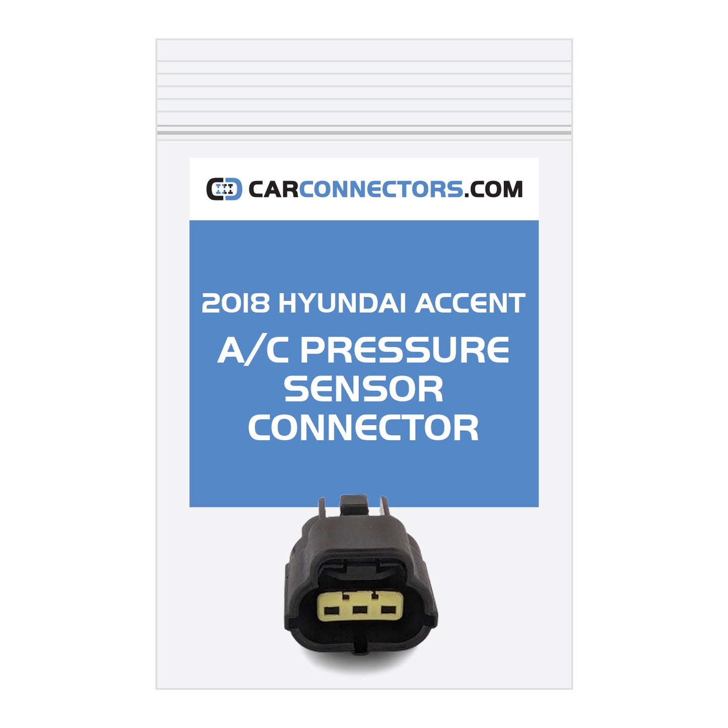 AC Pressure Sensor (Version B) Connector for 2018 Hyundai Accent