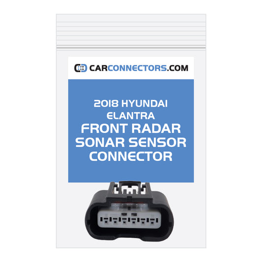 Front Radar Sonar Sensor Connector for 2018 Hyundai Elantra