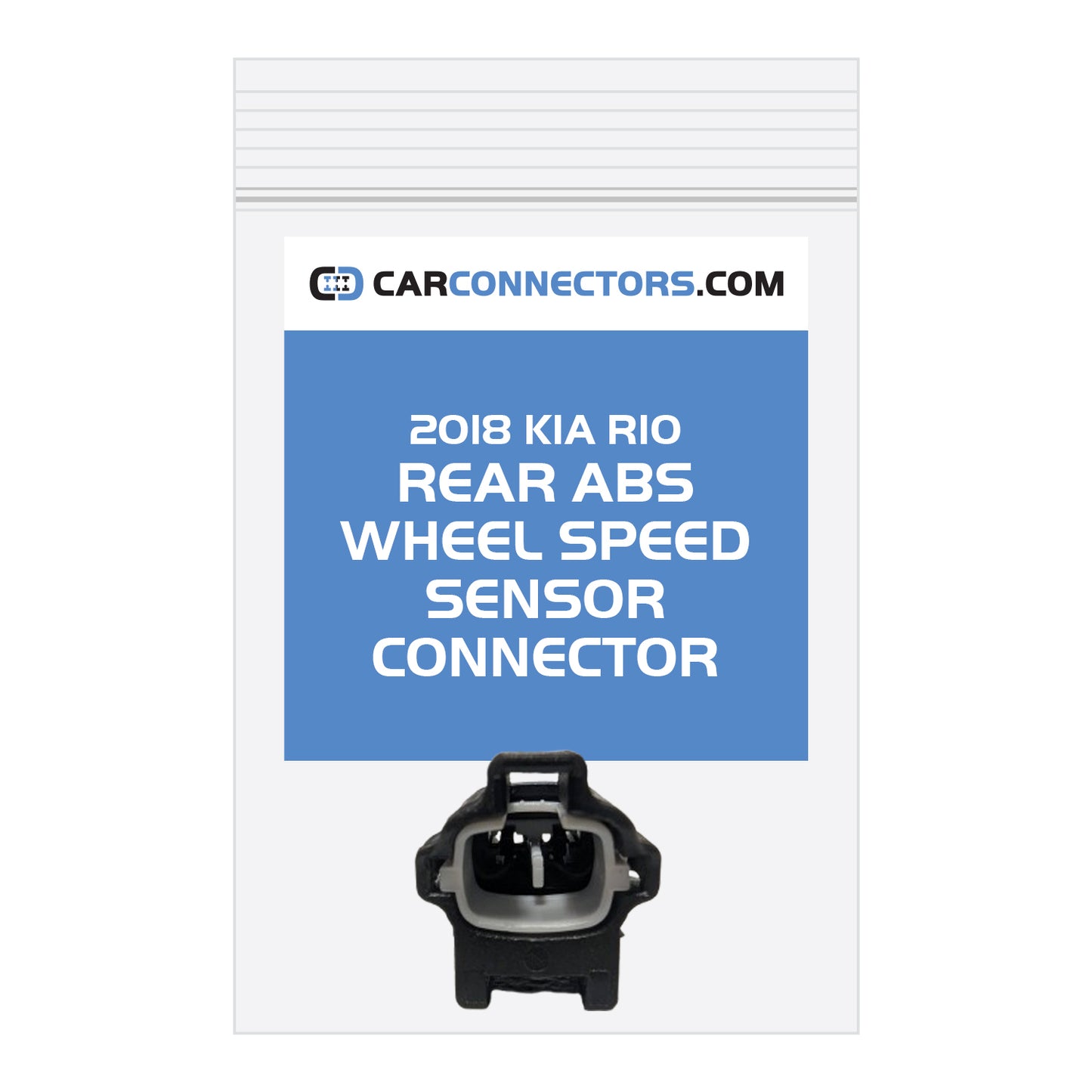 Rear ABS Wheel Speed Sensor Connector for 2018 Kia Rio