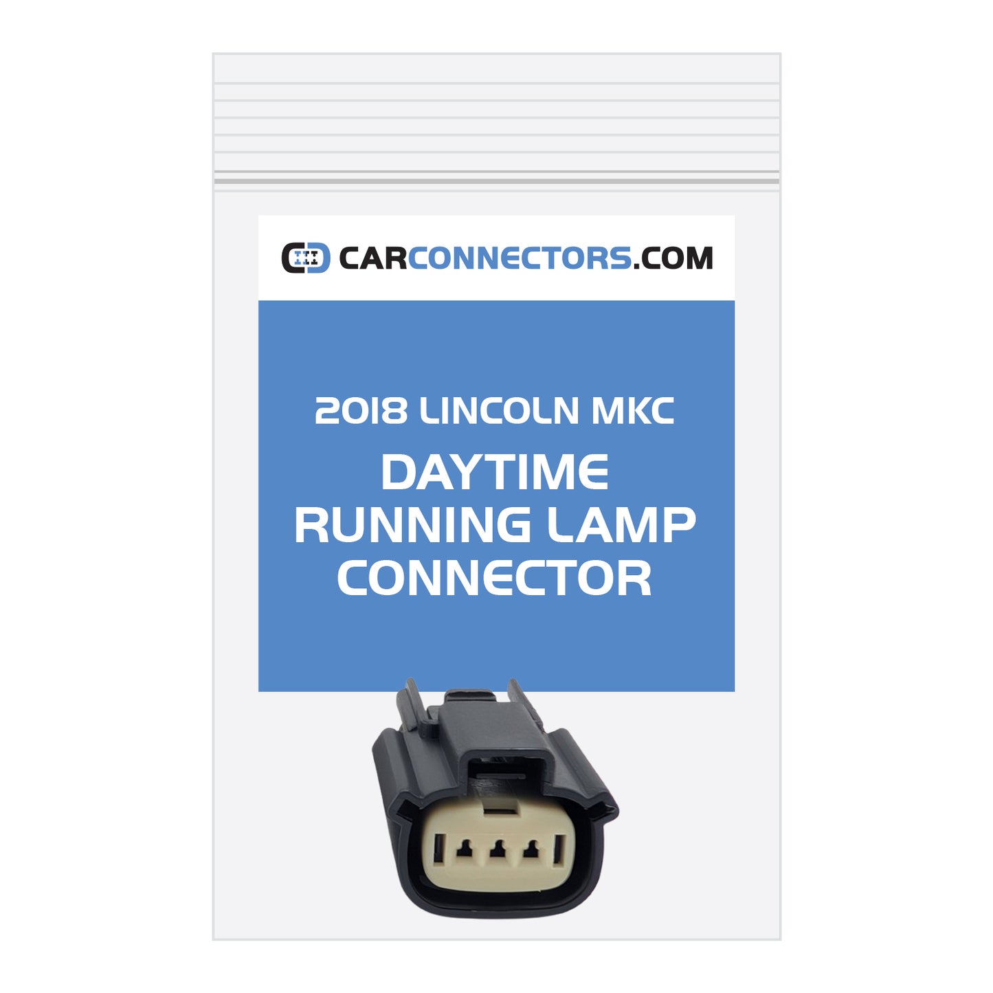 Daytime Running Lamp Connector for 2018 Lincoln MKC