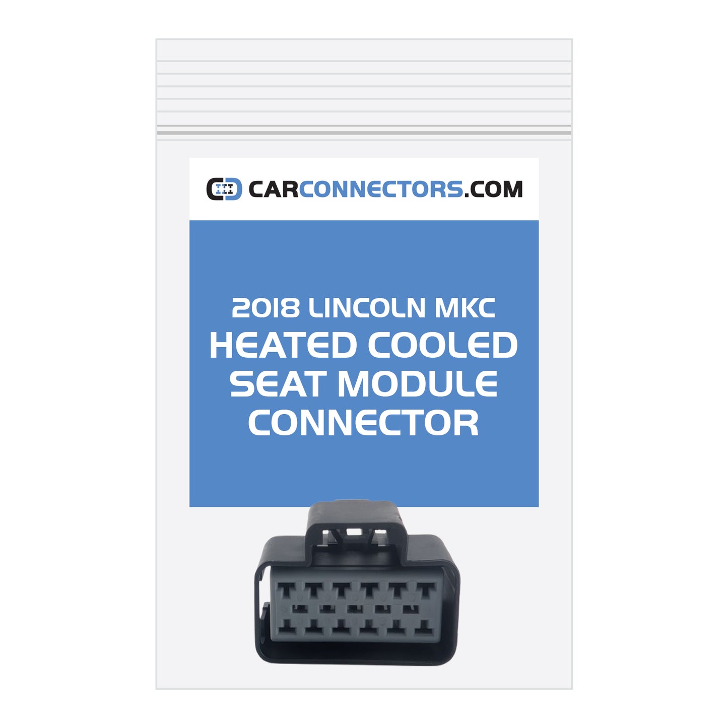 Heated Cooled Seat Module Connector for 2018 Lincoln MKC