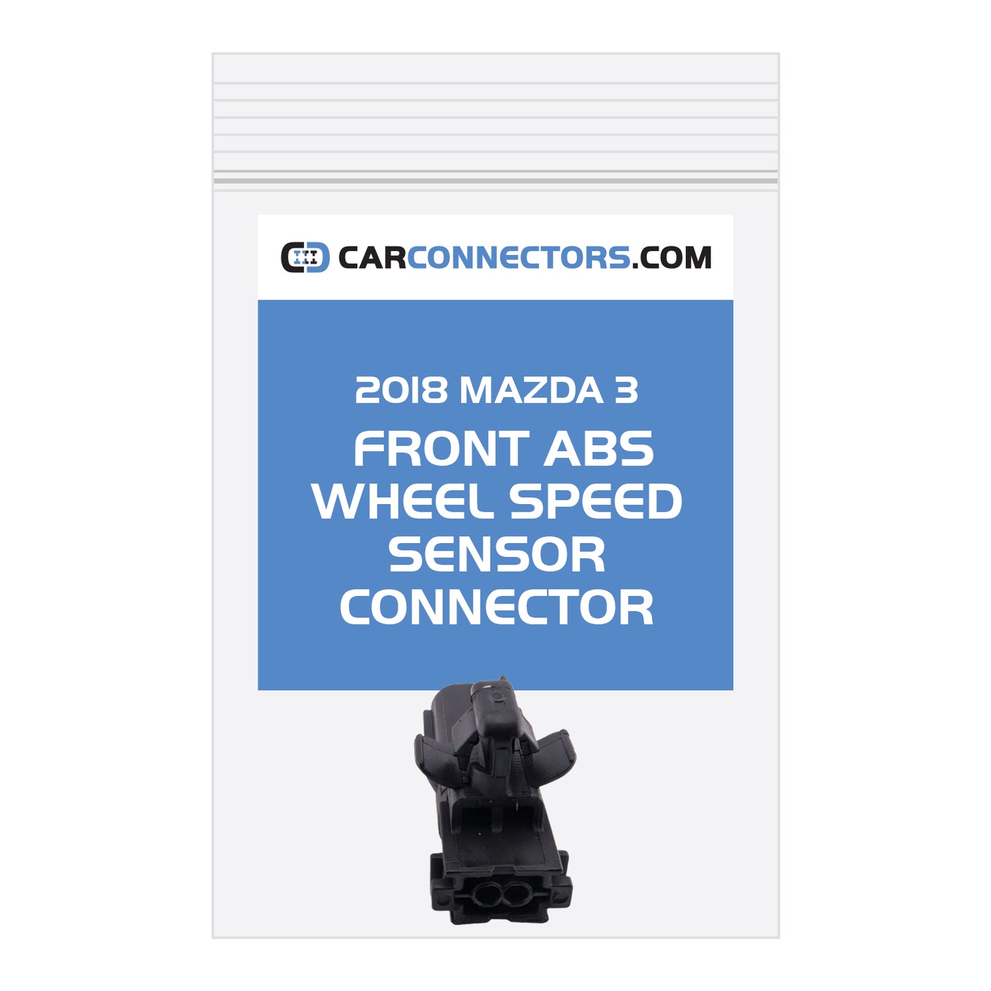 Front ABS Wheel Speed Sensor Connector for 2018 Mazda 3