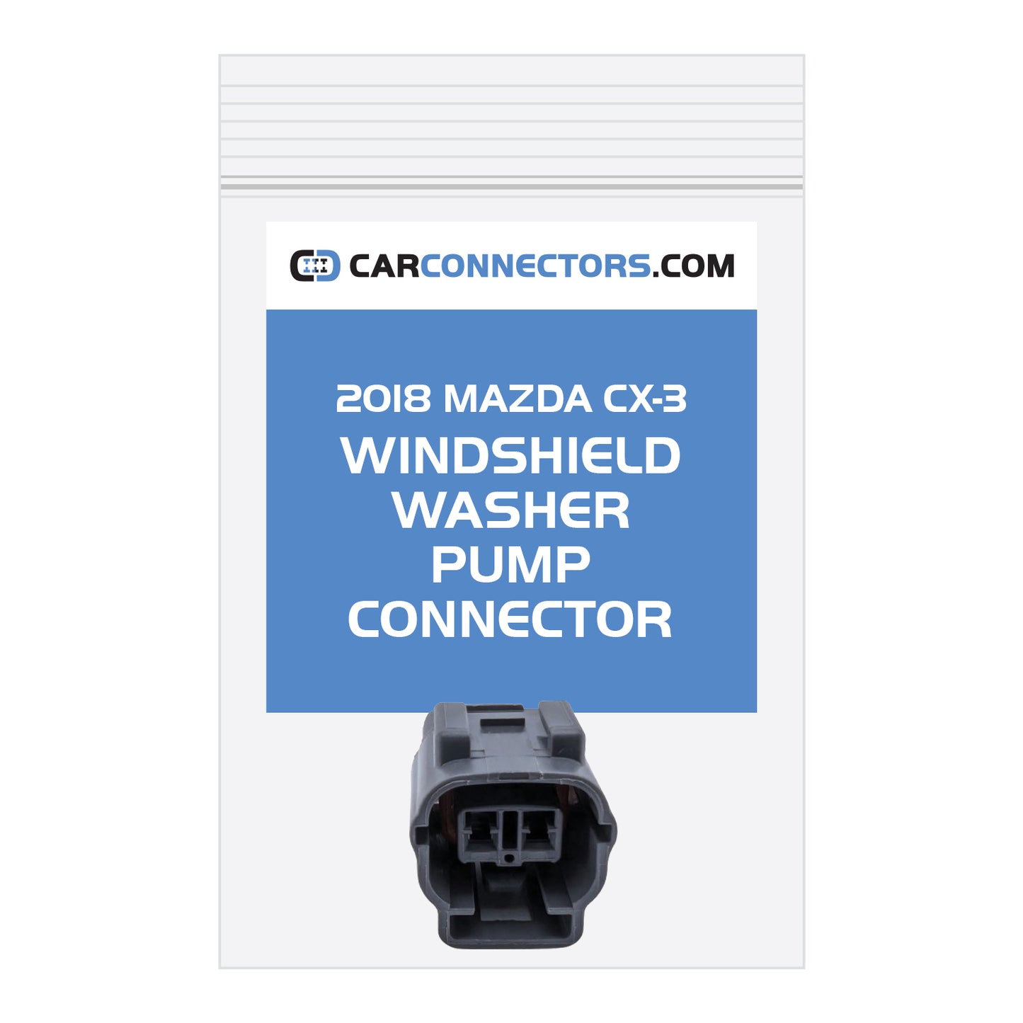 Windshield Washer Pump Connector for 2018 Mazda Cx-3