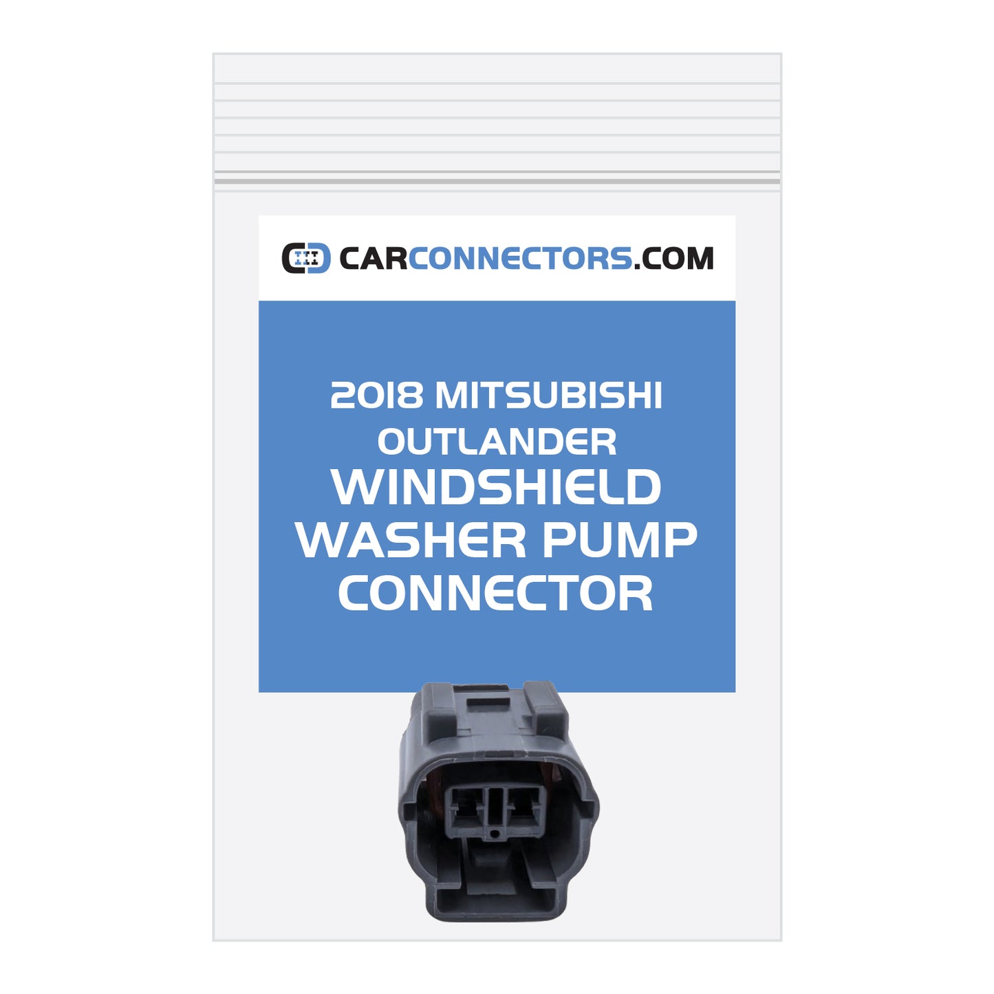 Windshield Washer Pump Connector for 2018 Mitsubishi Outlander