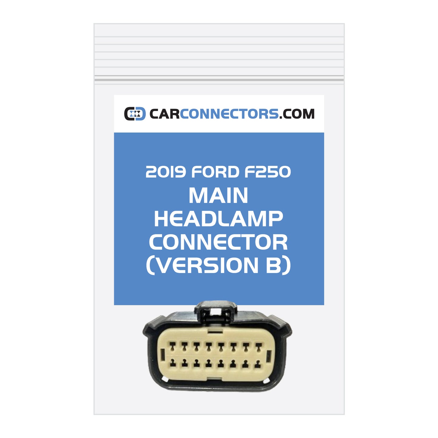 Main Headlamp (Version B) Connector for 2019 Ford F250