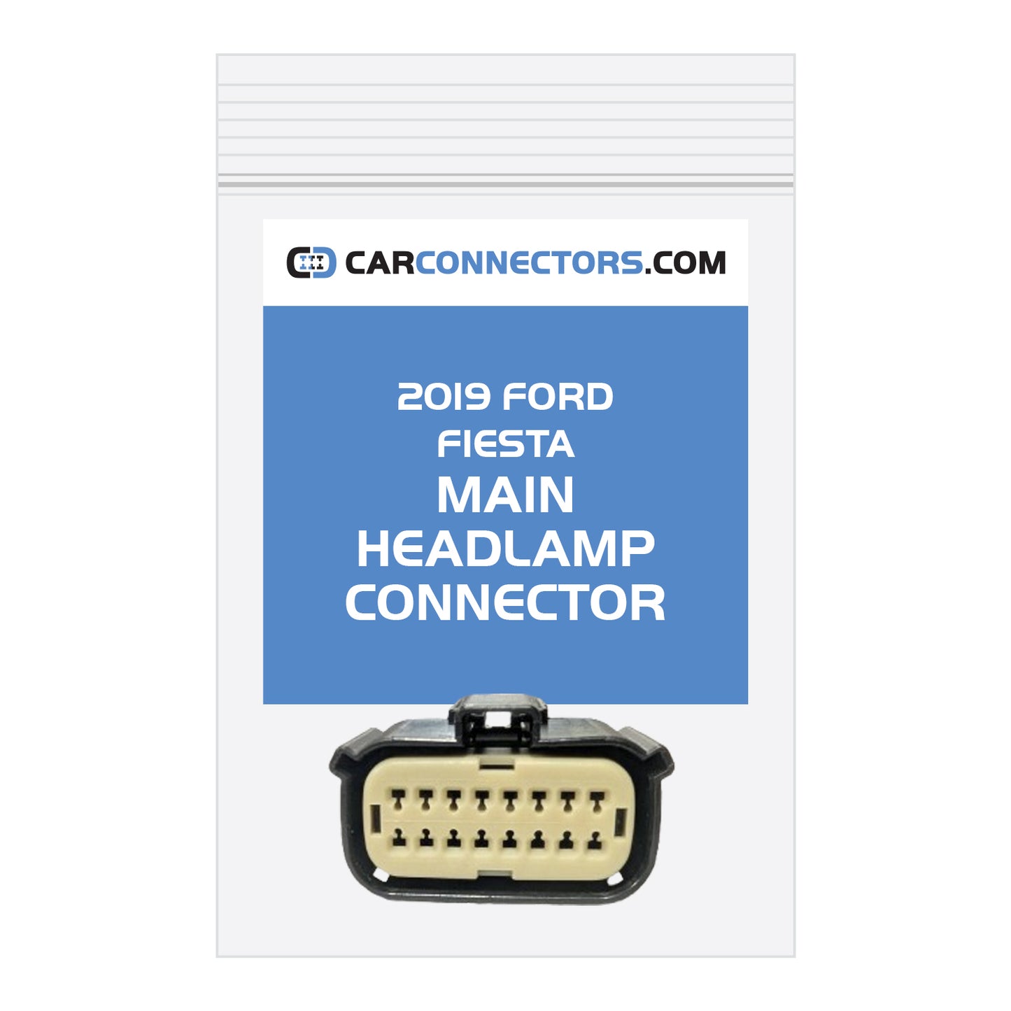 Main Headlamp Connector for 2019 Ford Fiesta