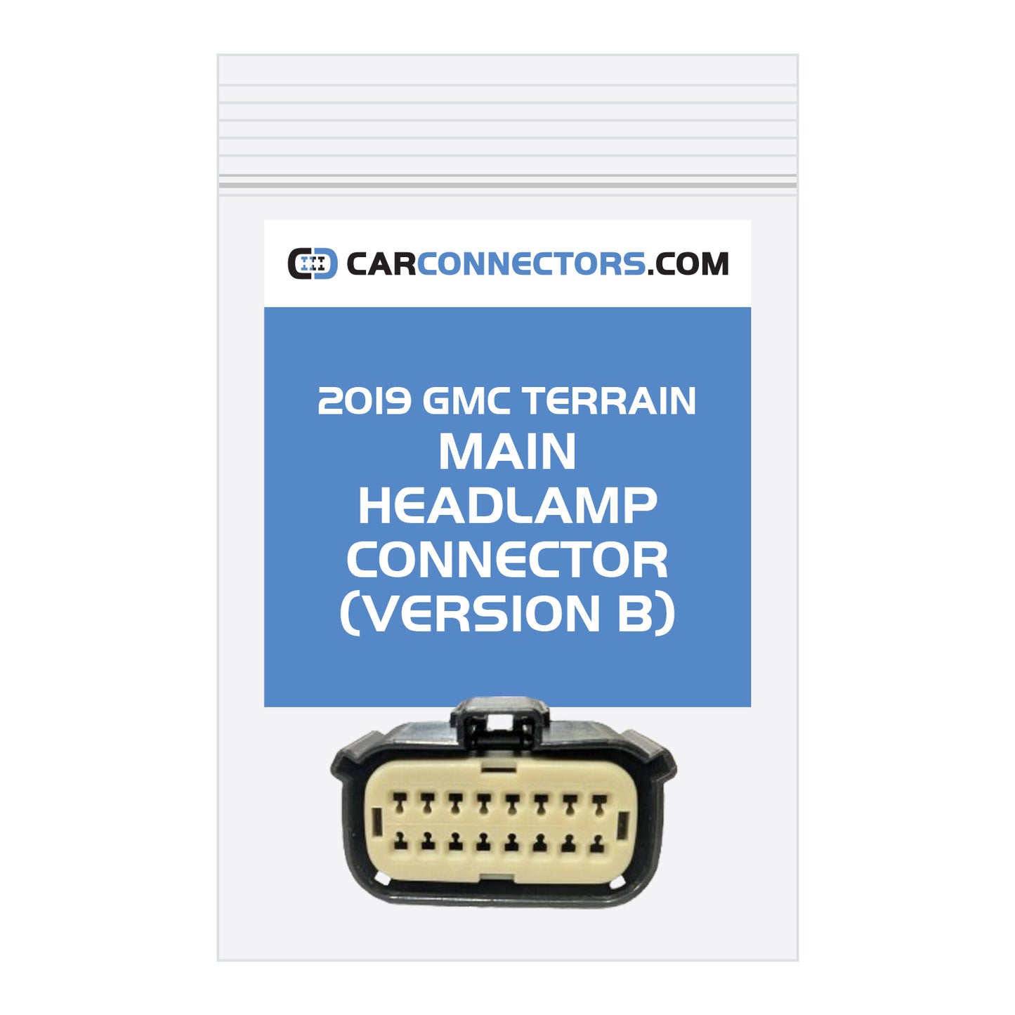 Main Headlamp (Version B) Connector for 2019 GMC Terrain