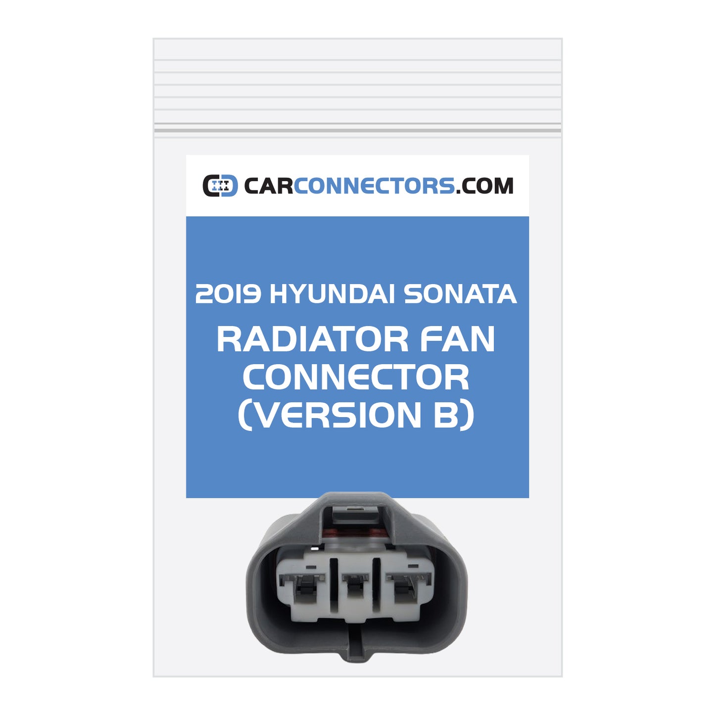 Radiator Fan (Version B) Connector for 2019 Hyundai Sonata