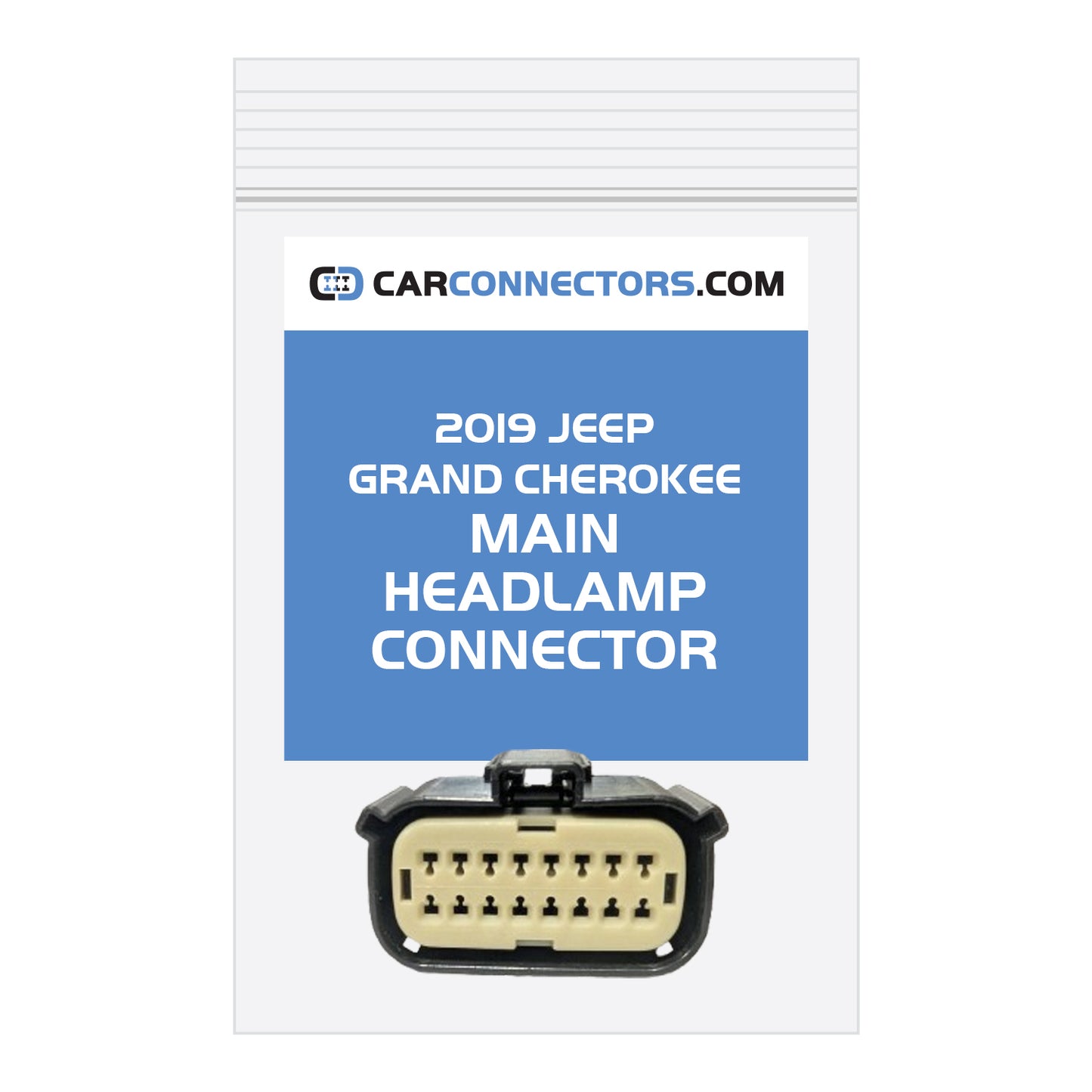 Main Headlamp Connector for 2019 Jeep Grand Cherokee