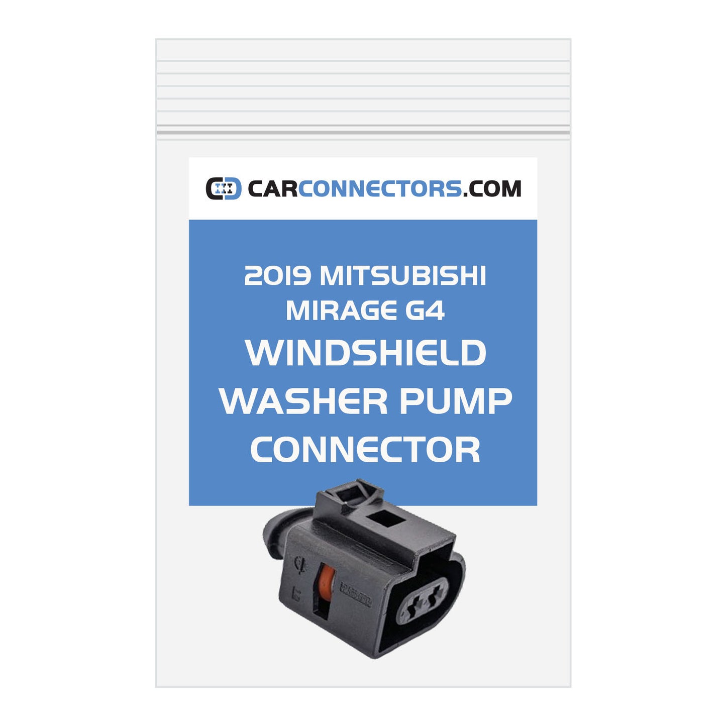 Windshield Washer Pump Connector for 2019 Mitsubishi Mirage G4