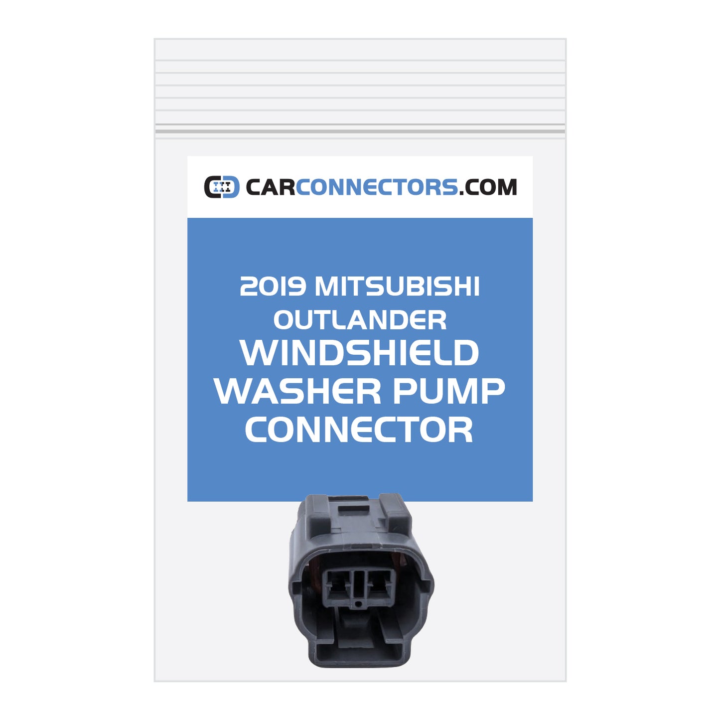 Windshield Washer Pump Connector for 2019 Mitsubishi Outlander