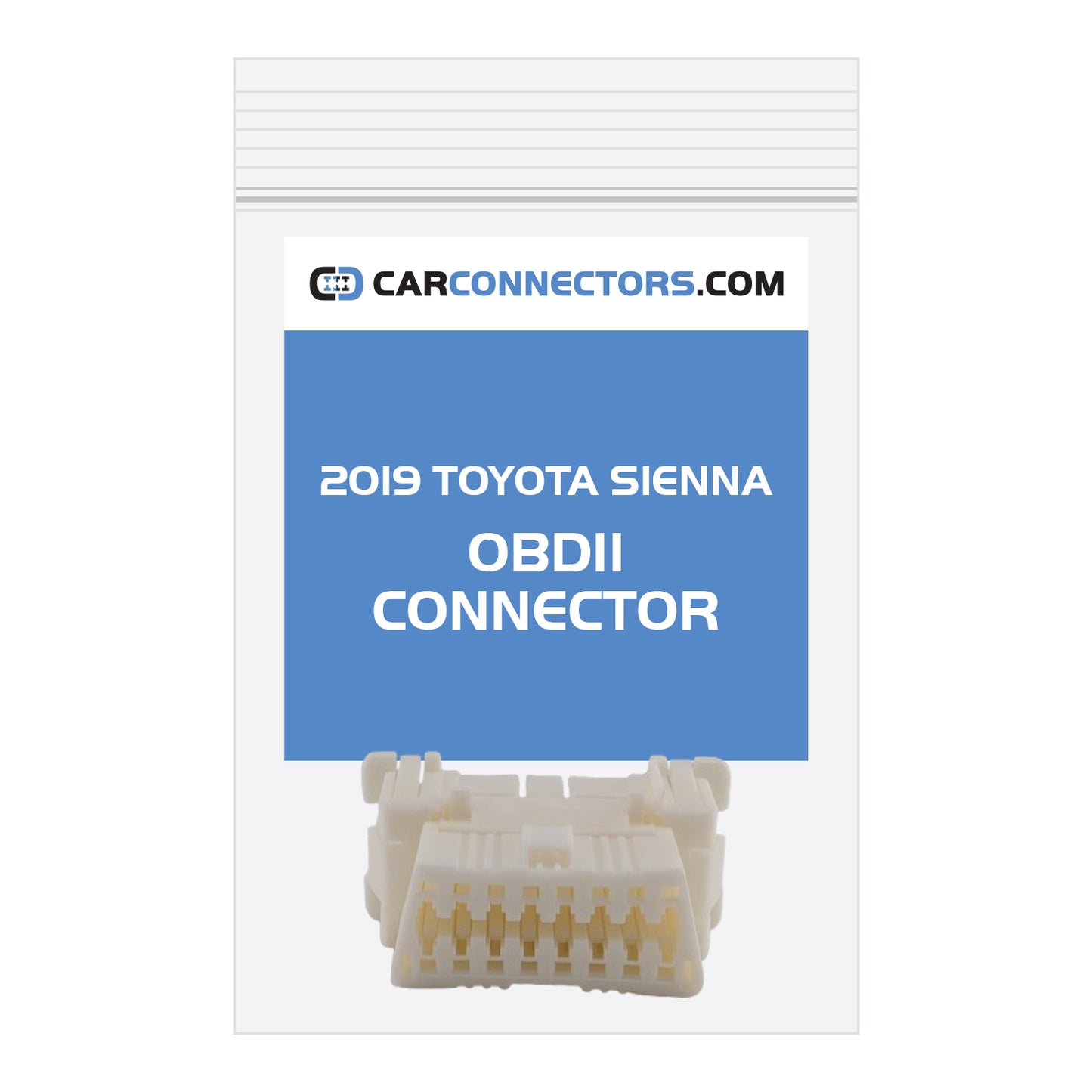 OBDII Connector for 2019 Toyota Sienna