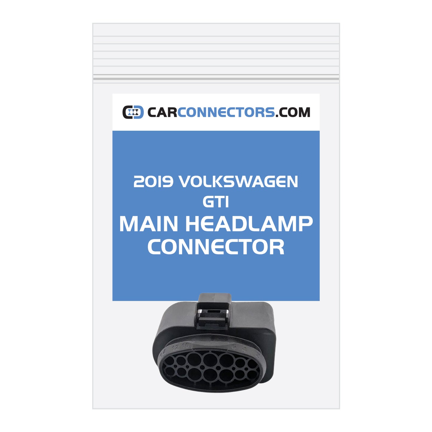 Main Headlamp Connector for 2019 Volkswagen GTI