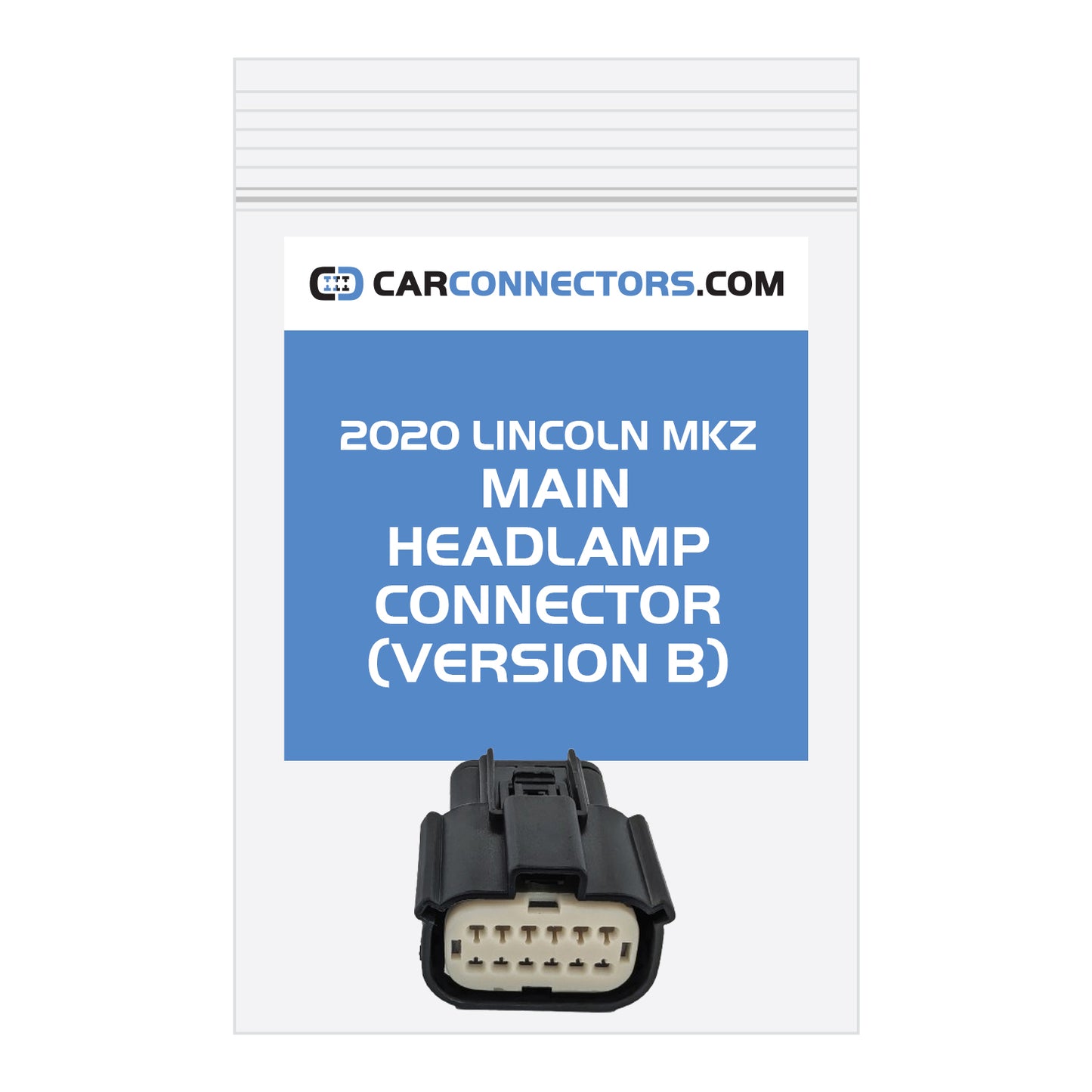 Main Headlamp (Version B) Connector for 2020 Lincoln MKZ