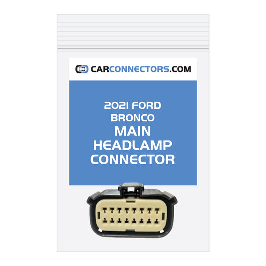 Main Headlamp Connector for 2021 Ford Bronco