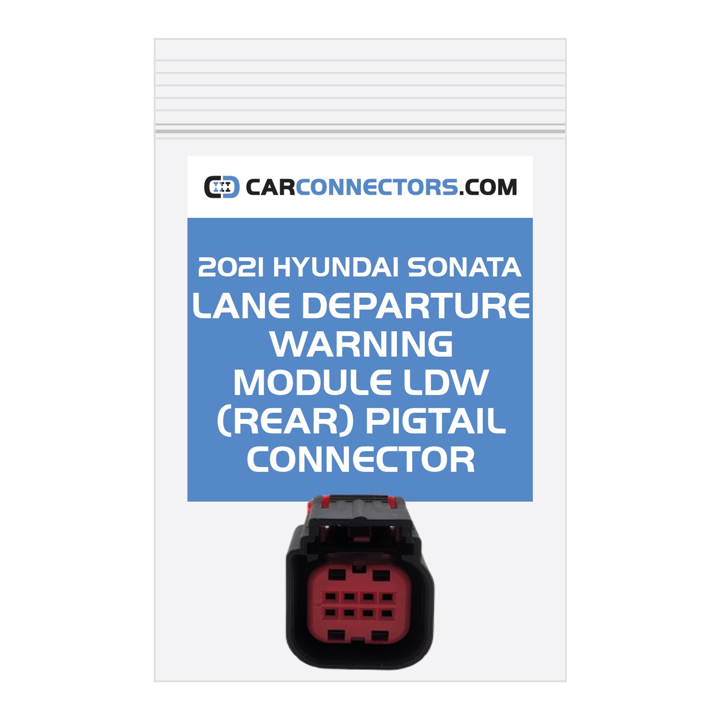 Lane Departure Warning Module LDW (REAR) Pigtail Connector for 2021 Hyundai Sonata