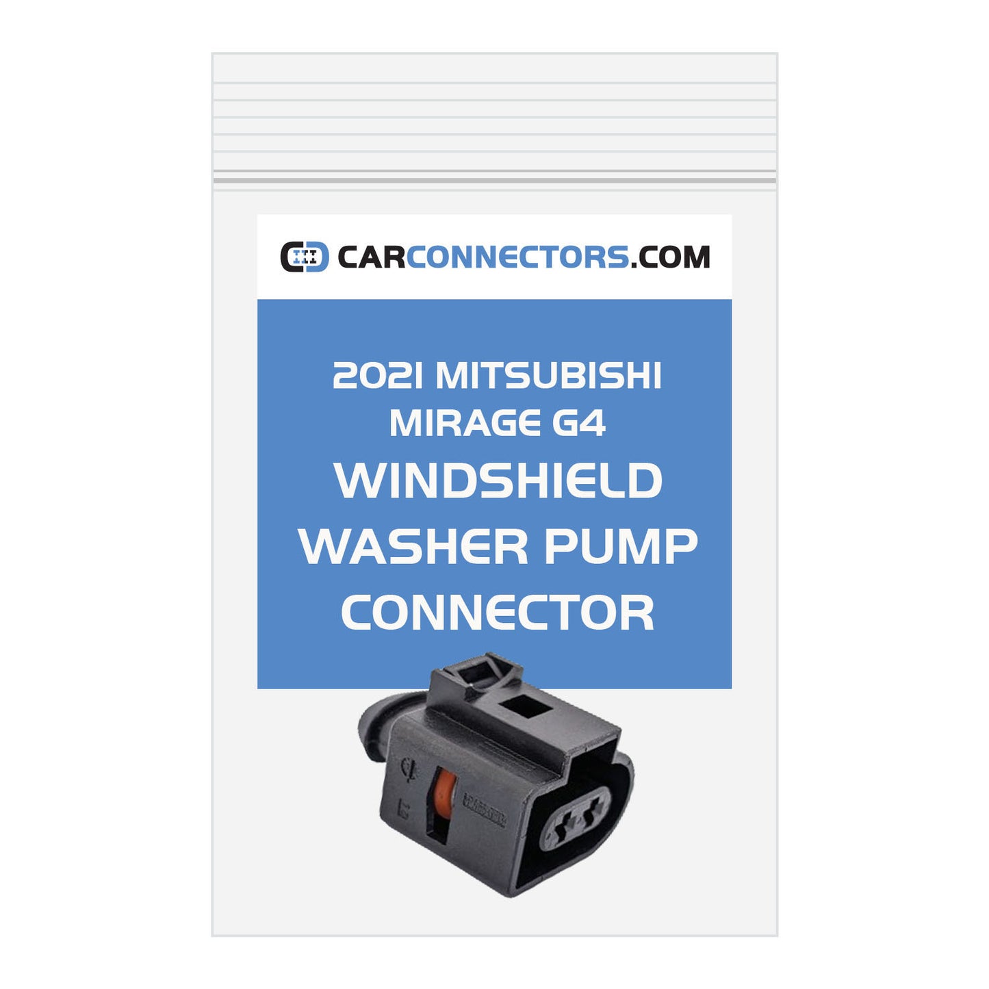 Windshield Washer Pump Connector for 2021 Mitsubishi Mirage G4