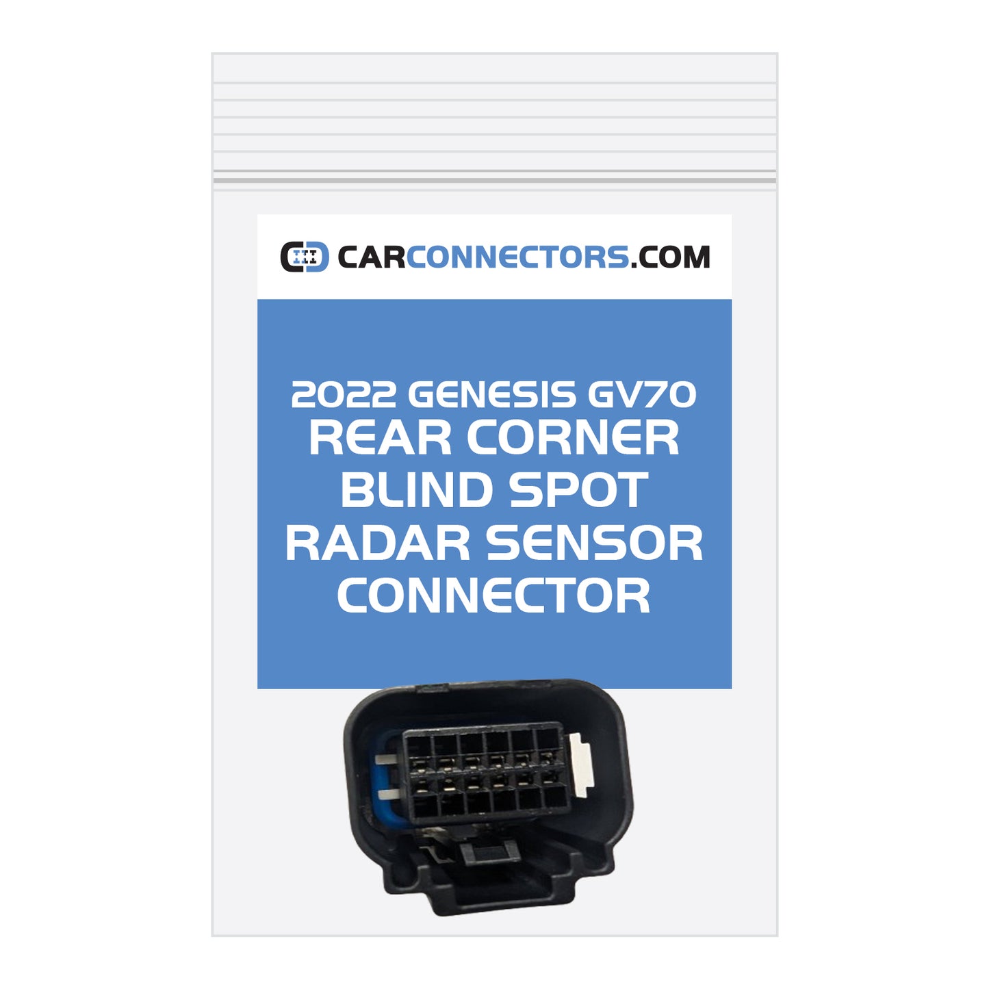 Rear Corner Blind Spot Radar Sensor Connector for 2022 Genesis GV70
