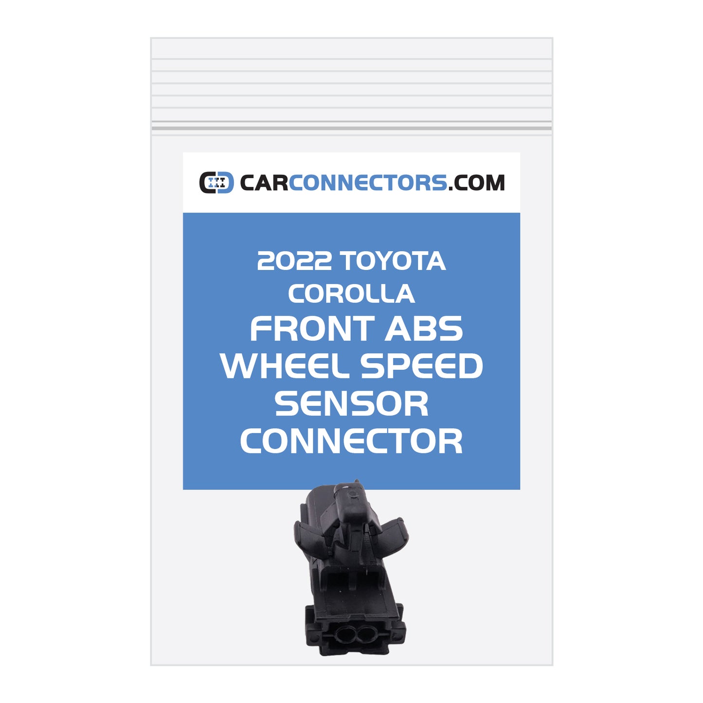 Front ABS Wheel Speed Sensor Connector for 2022 Toyota Corolla
