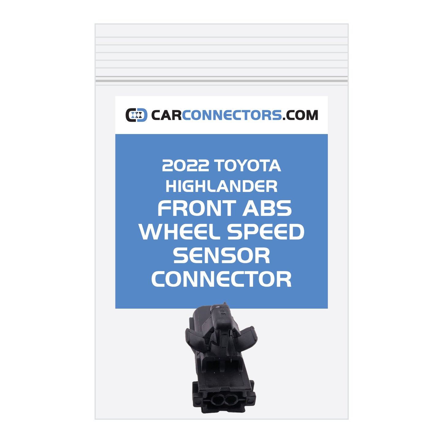 Front ABS Wheel Speed Sensor Connector for 2022 Toyota Highlander
