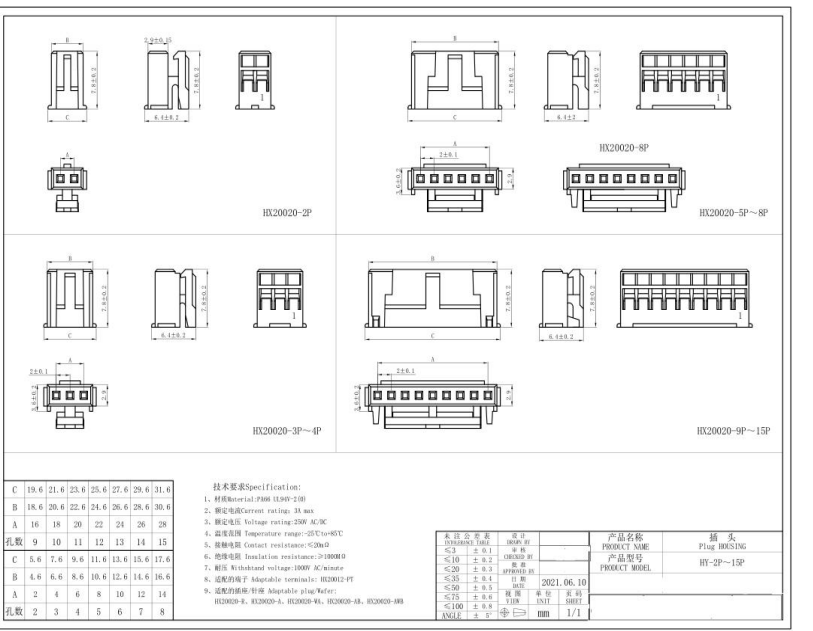 CC120317 - 12 Pin Connector